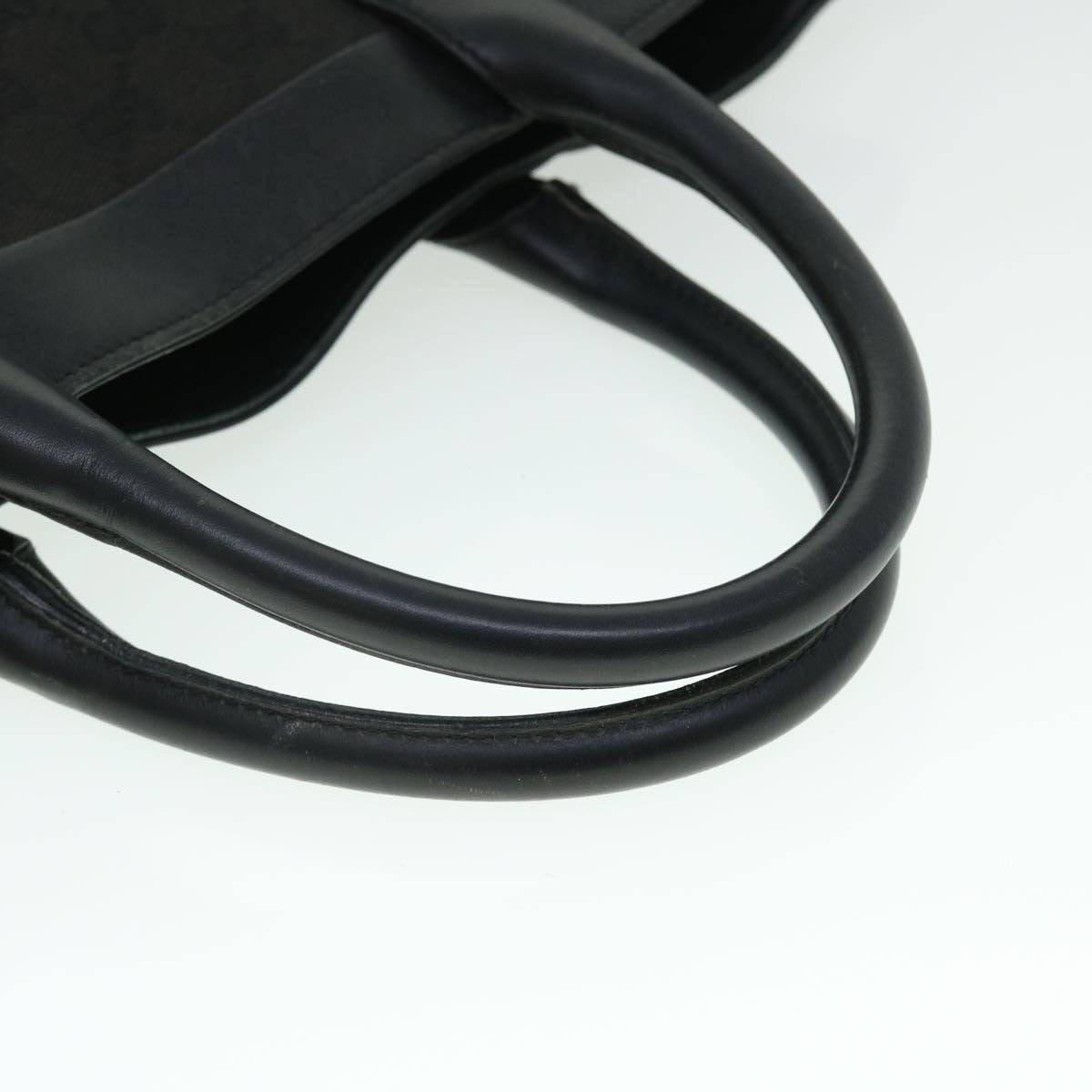GUCCI GG Canvas Hand Bag Black 002 1121 1669 52251