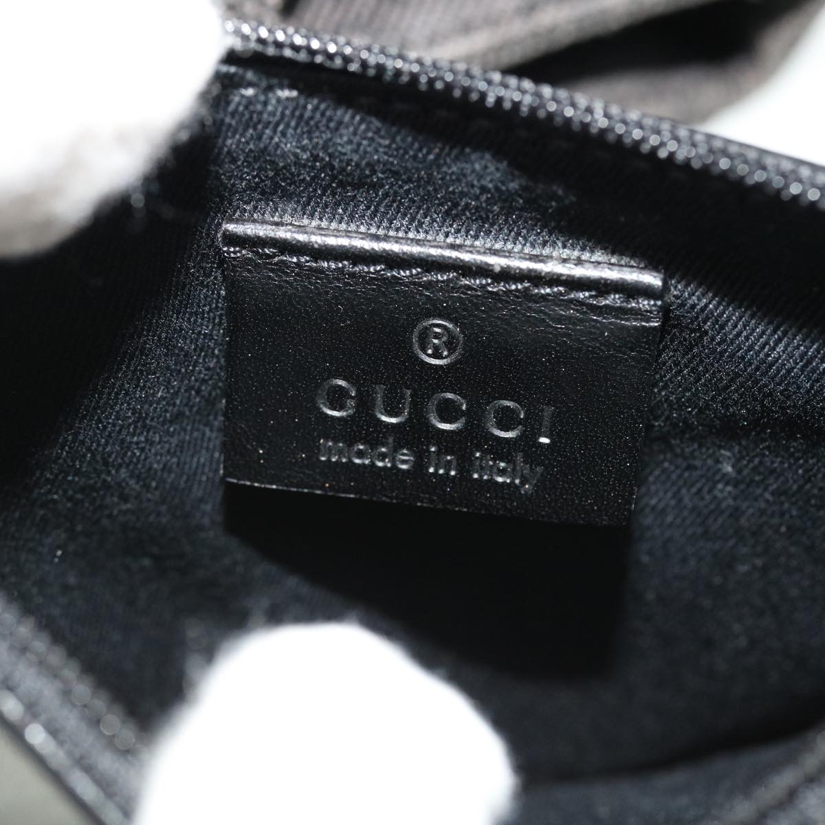GUCCI GG Canvas Tote Bag Black 101920 52252