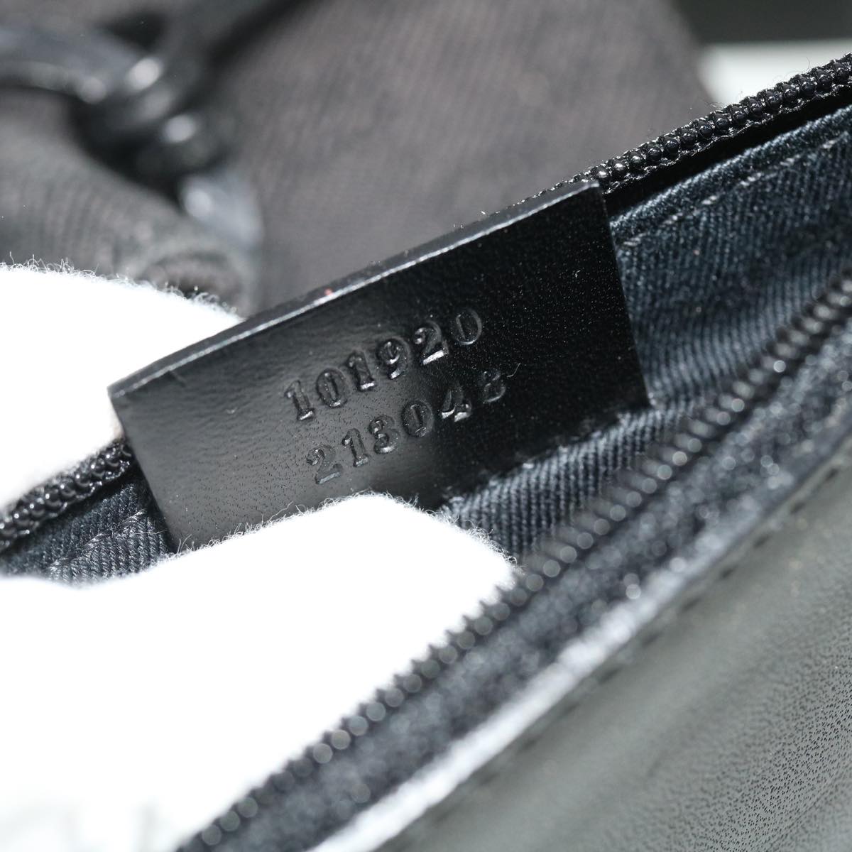 GUCCI GG Canvas Tote Bag Black 101920 52252