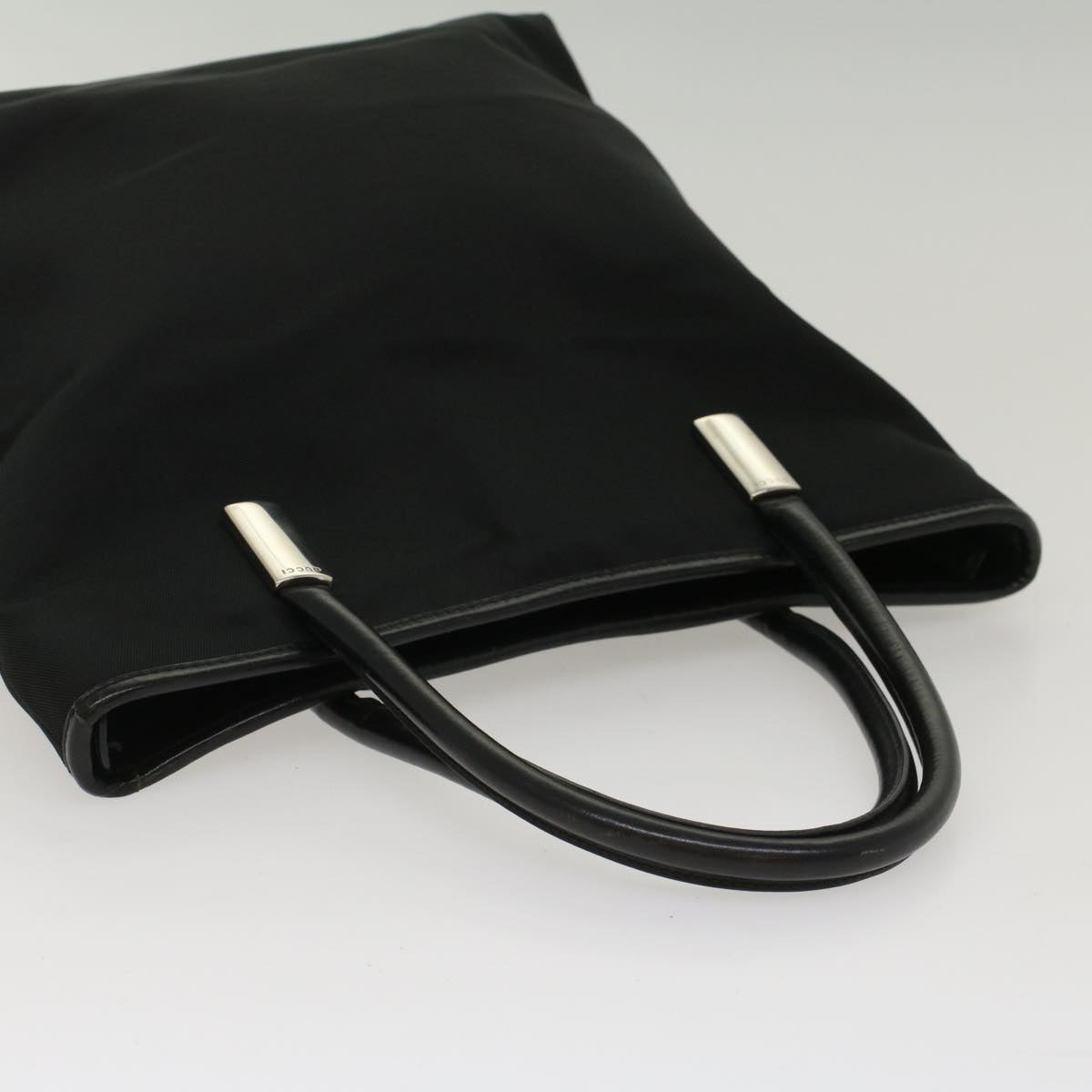 GUCCI Hand Bag Nylon Black 002.2123.0458 52269