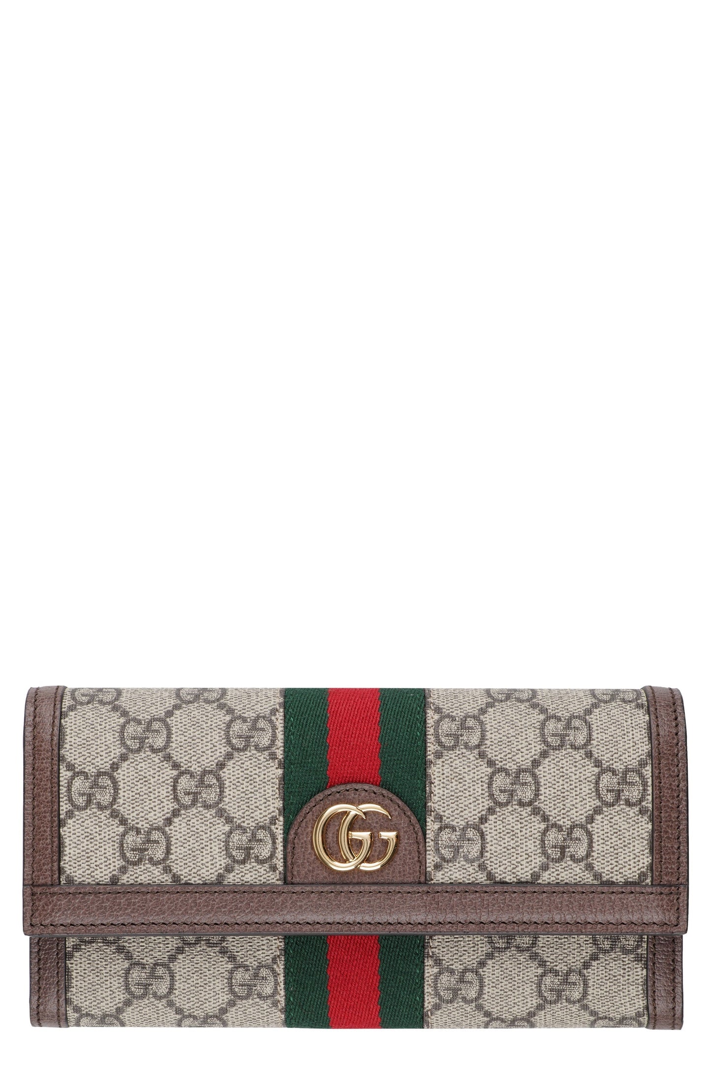 GUCCI Mini Flap Wallet with Web Detailing