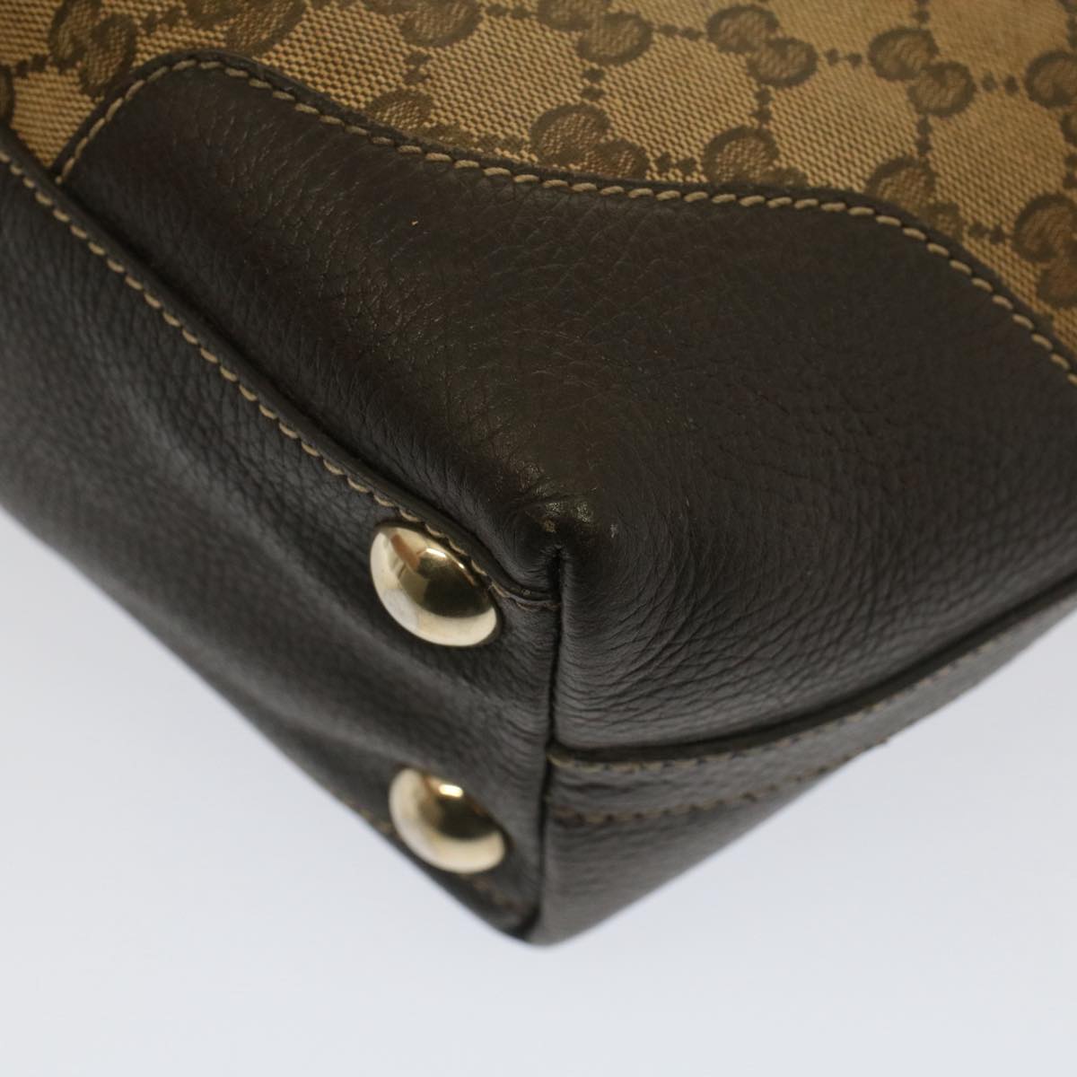 GUCCI GG Canvas Tote Bag Beige 272377 52428