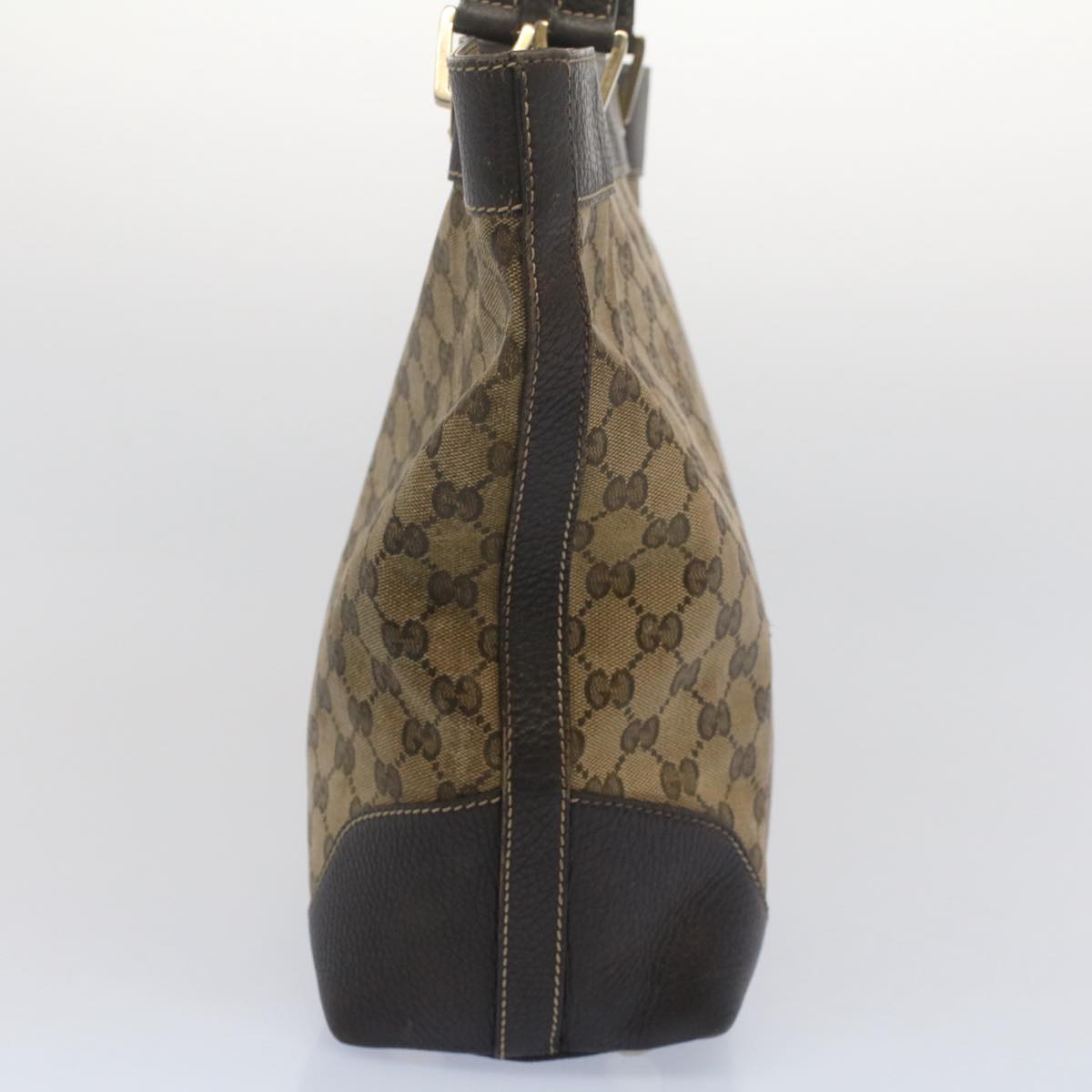 GUCCI GG Canvas Tote Bag Beige 272377 52428