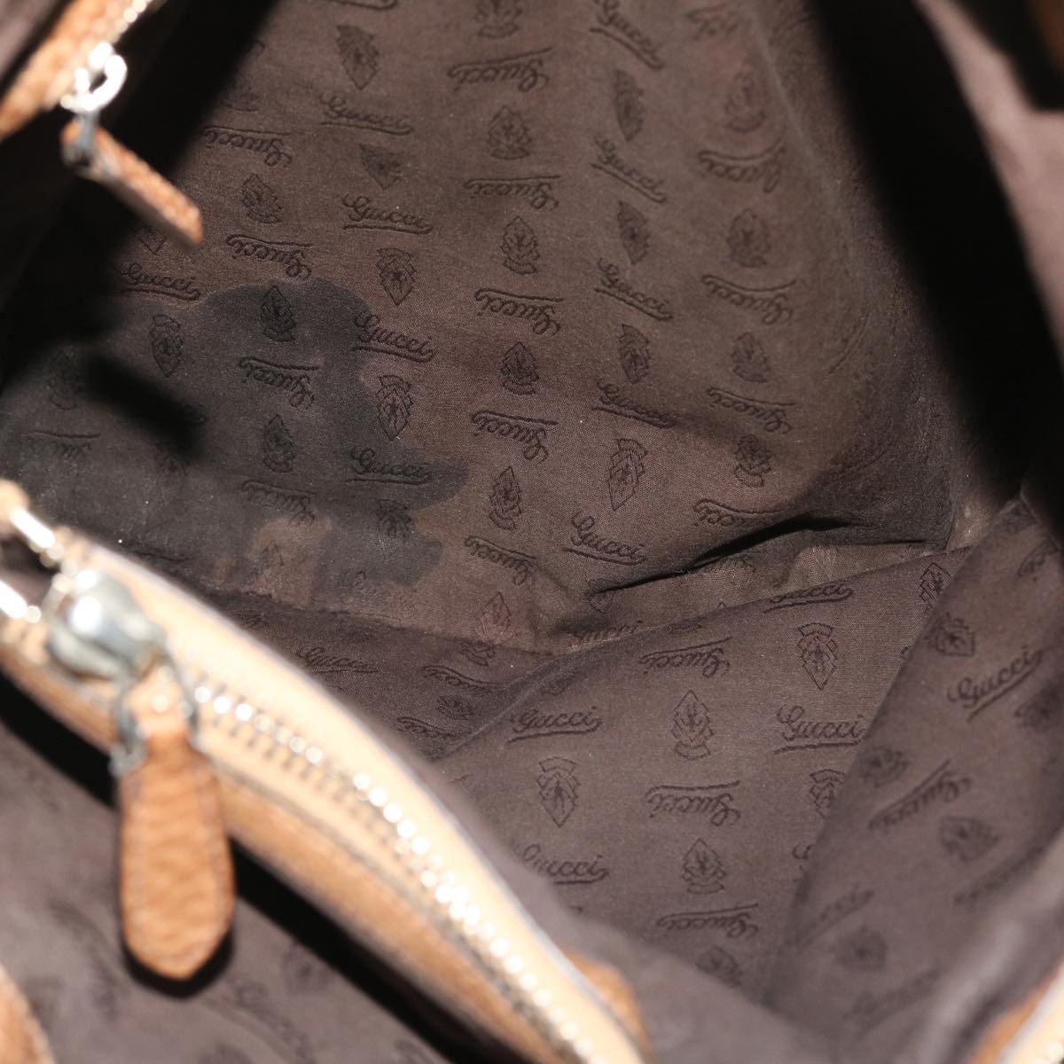 GUCCI Guccissima Tote Bag Leather Brown 232946 52431