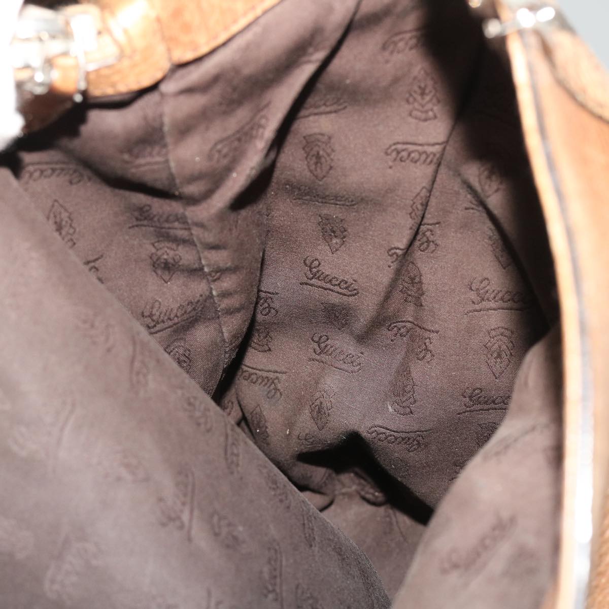 GUCCI Guccissima Tote Bag Leather Brown 232946 52431