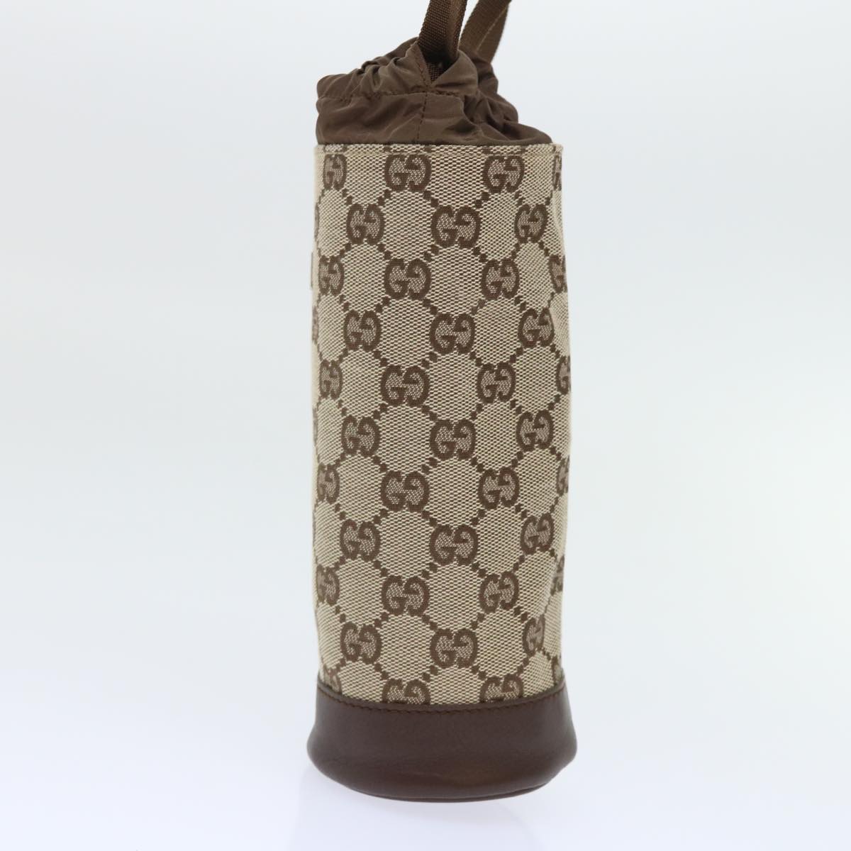 GUCCI GG Canvas Bottle Cover Pouch Beige 19 203437 0363 52443