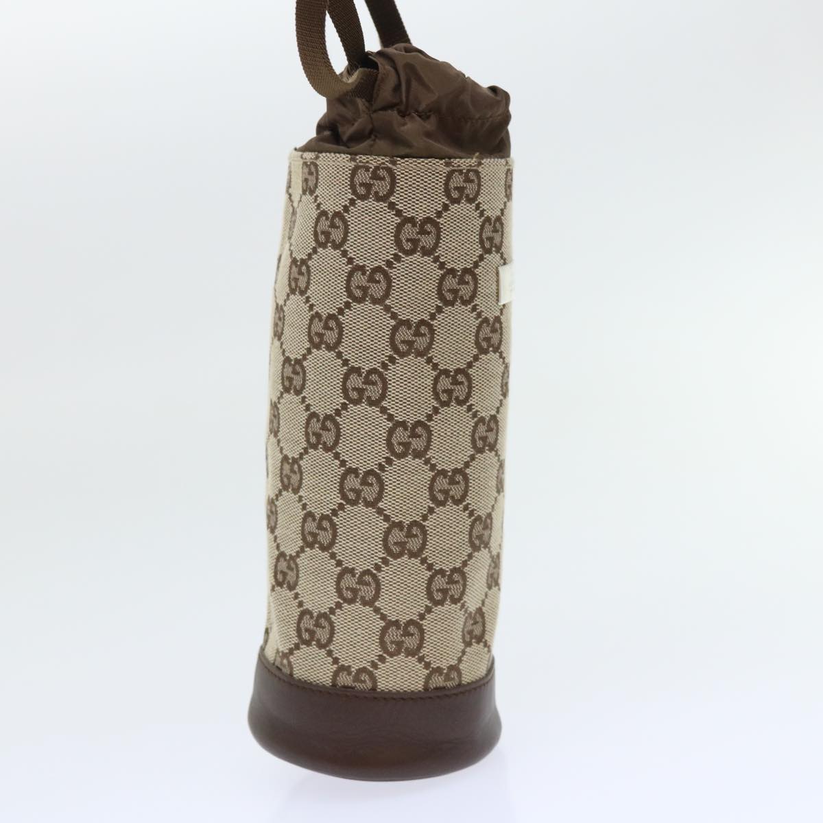 GUCCI GG Canvas Bottle Cover Pouch Beige 19 203437 0363 52443