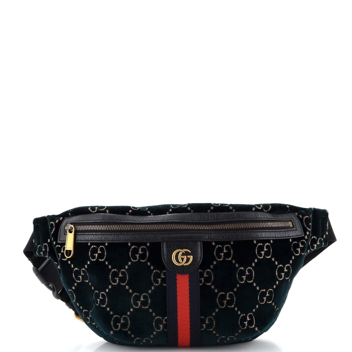 Ophidia Zip Belt Bag GG Velvet