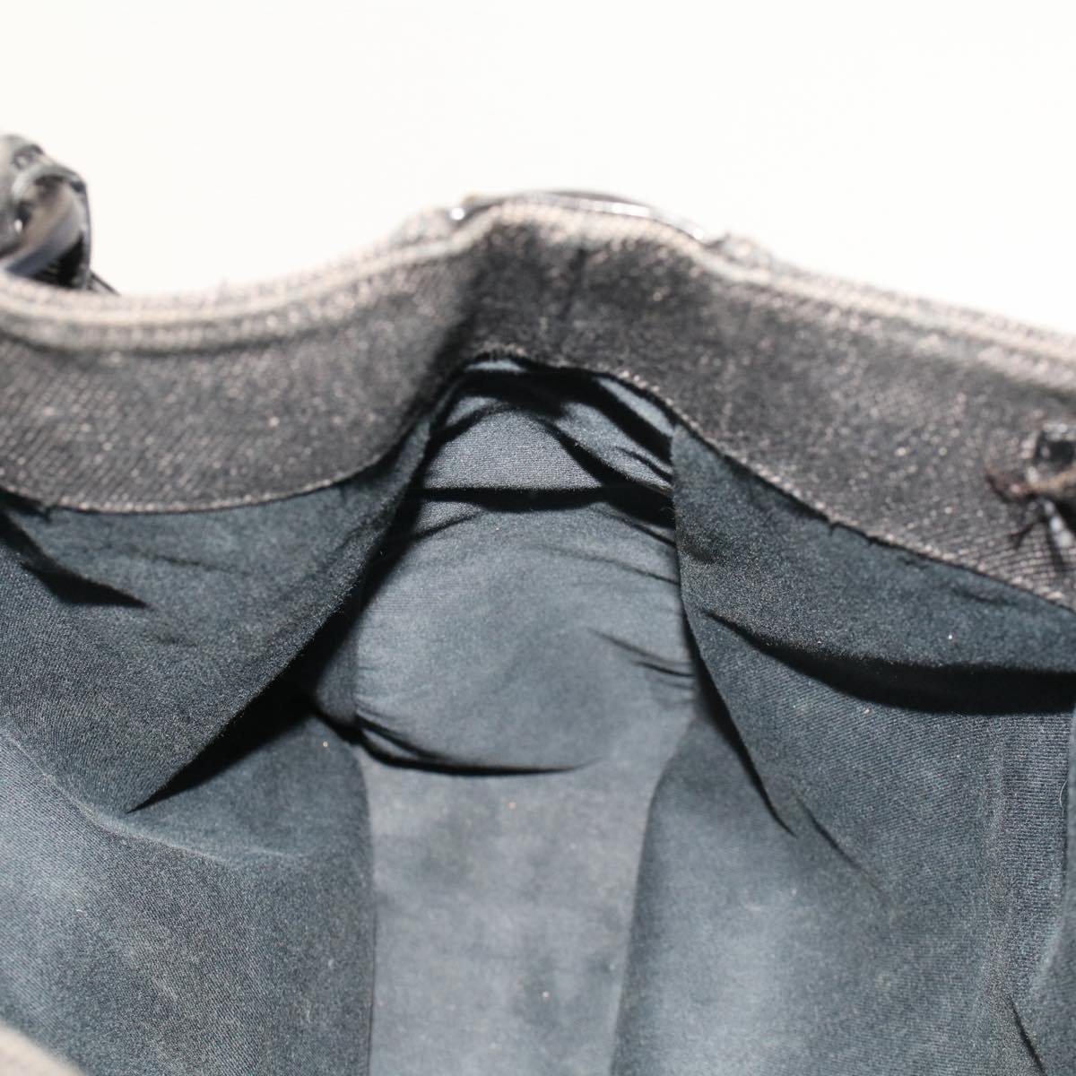 GUCCI GG Canvas Tote Bag Black 52748