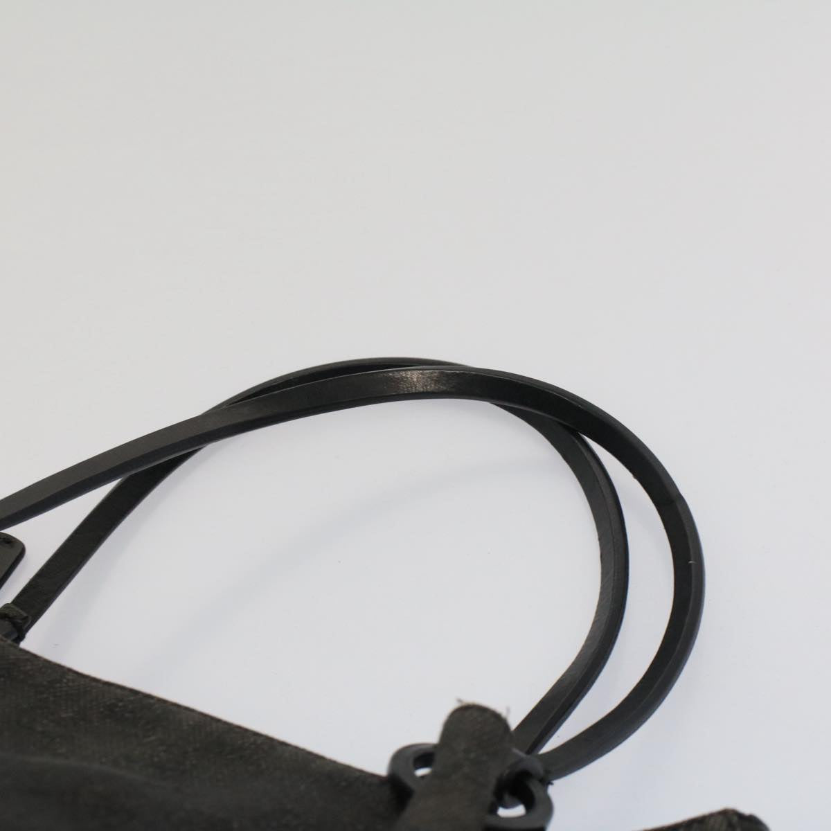GUCCI GG Canvas Tote Bag Black 52748