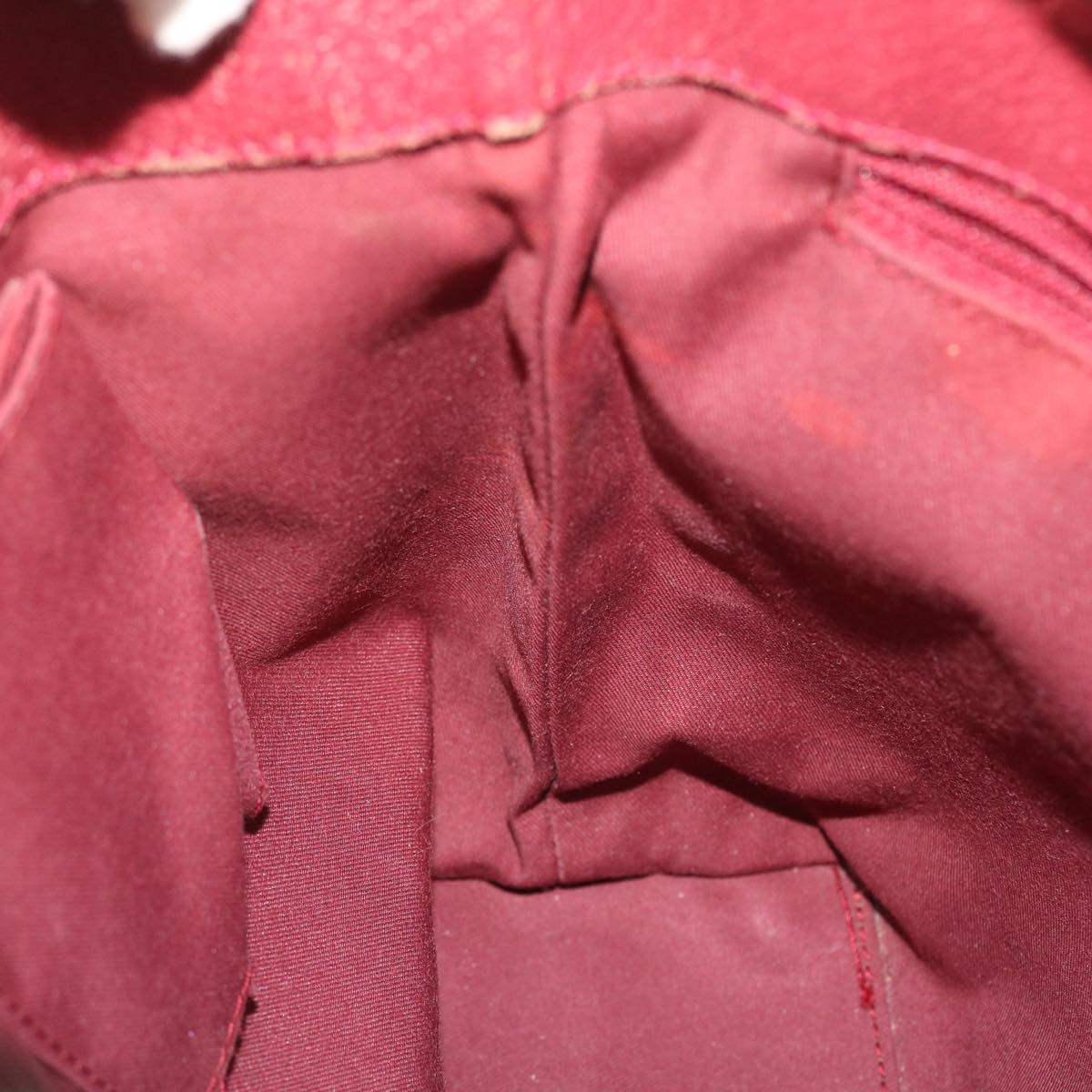 GUCCI GG Canvas Tote Bag Beige Red 52753