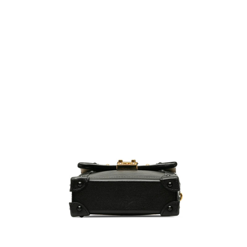 Louis Vuitton Louis Vuitton Epic M67871 Shoulder Bag Leather Noir Black