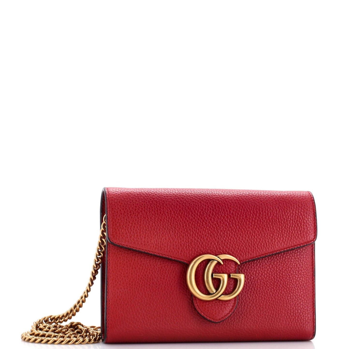 GG Marmont Chain Wallet Leather Mini