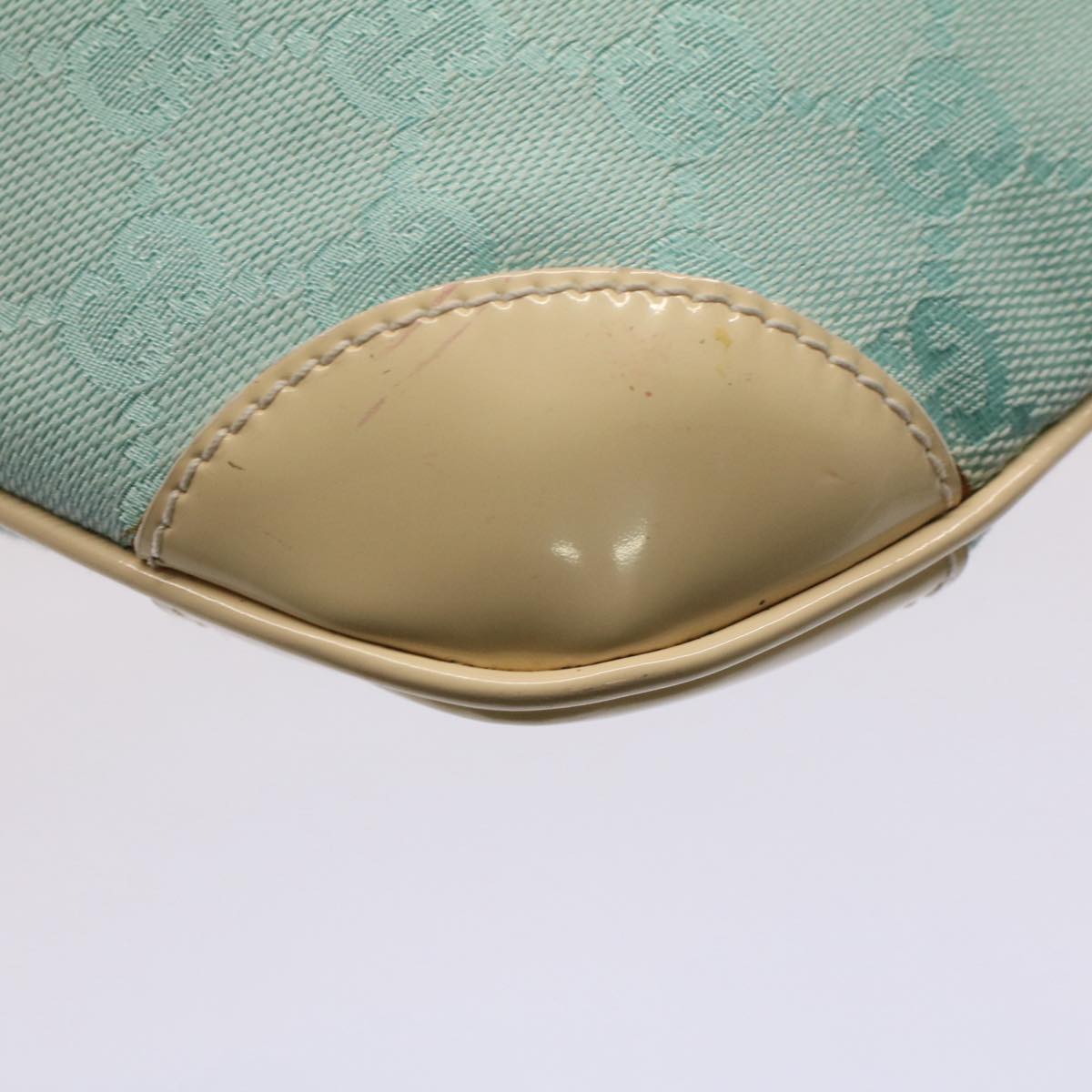 GUCCI GG Canvas Shoulder Bag Light Blue 001 4158 53005