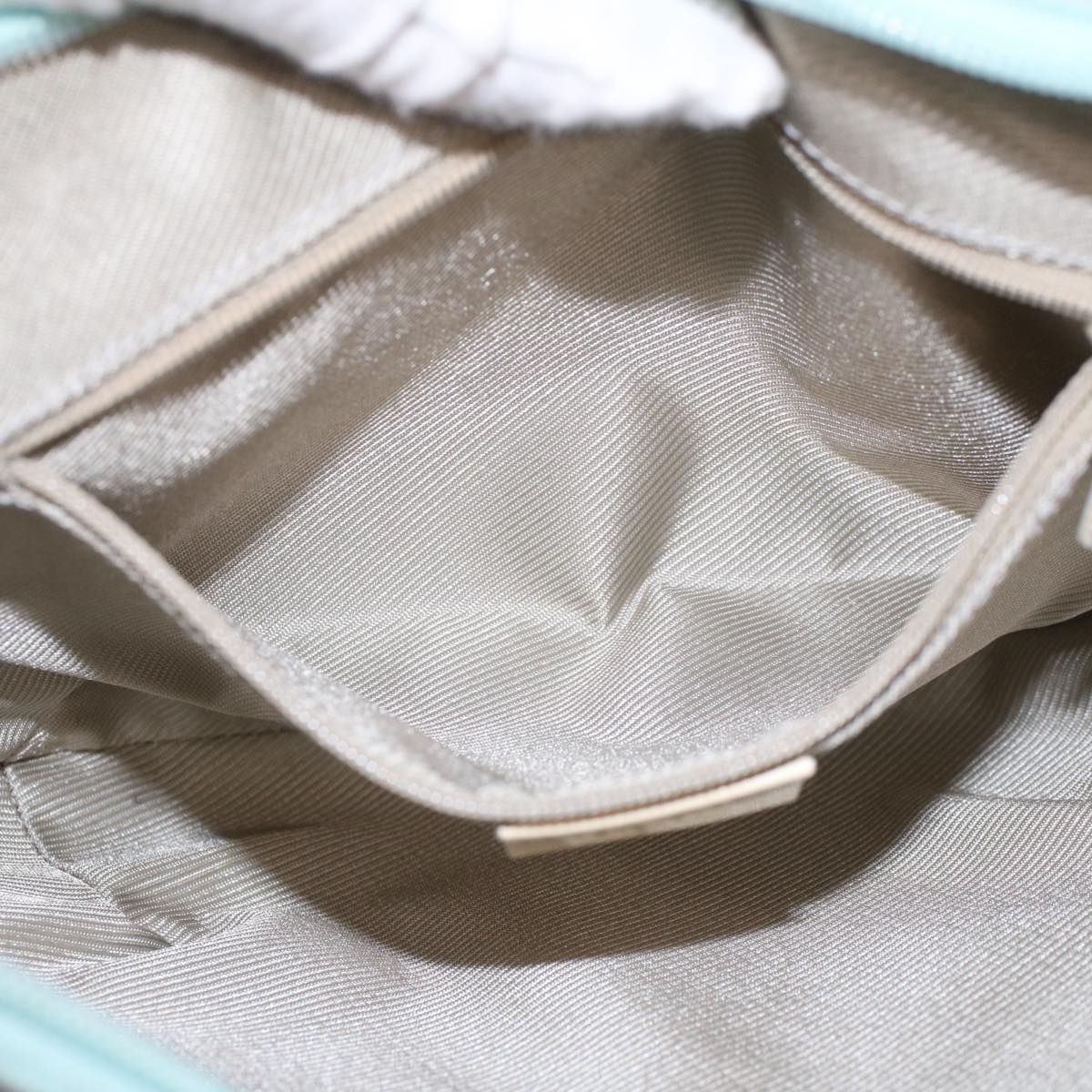 GUCCI GG Canvas Shoulder Bag Light Blue 001 4158 53005