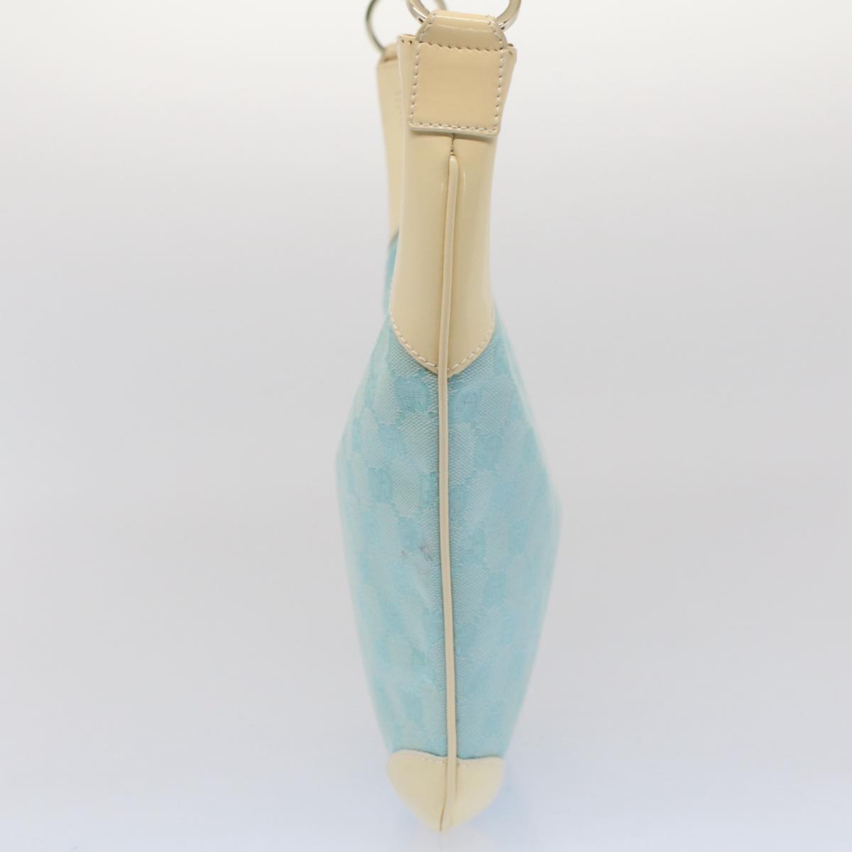 GUCCI GG Canvas Shoulder Bag Light Blue 001 4158 53005