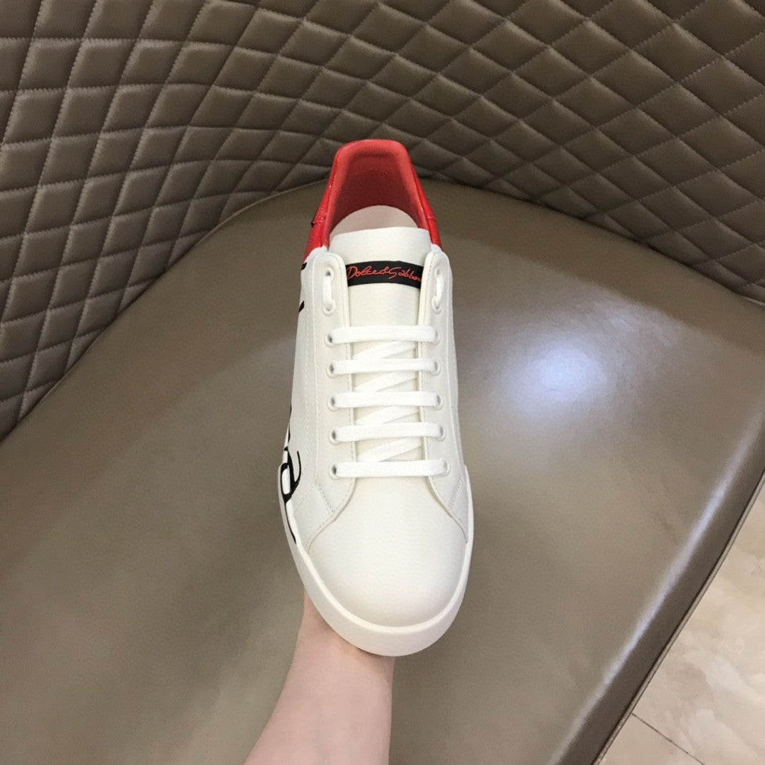 GLAMI Portofino Sneakers White/Red For Men GLAMI Shoes