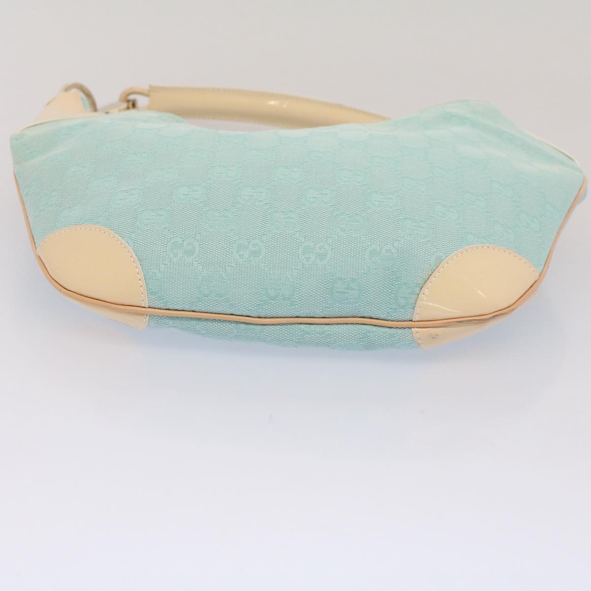 GUCCI GG Canvas Shoulder Bag Light Blue 001 4158 53006