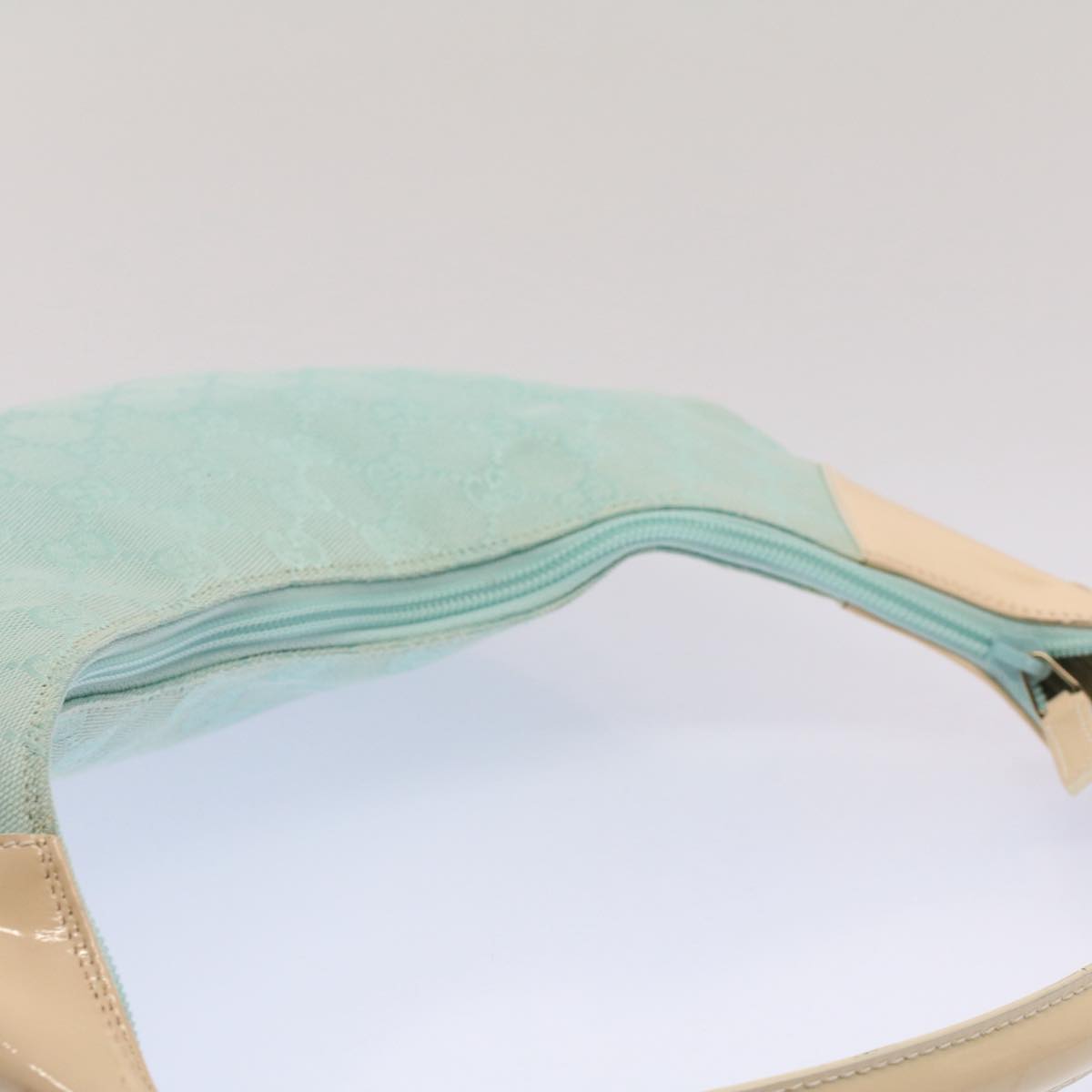 GUCCI GG Canvas Shoulder Bag Light Blue 001 4158 53006