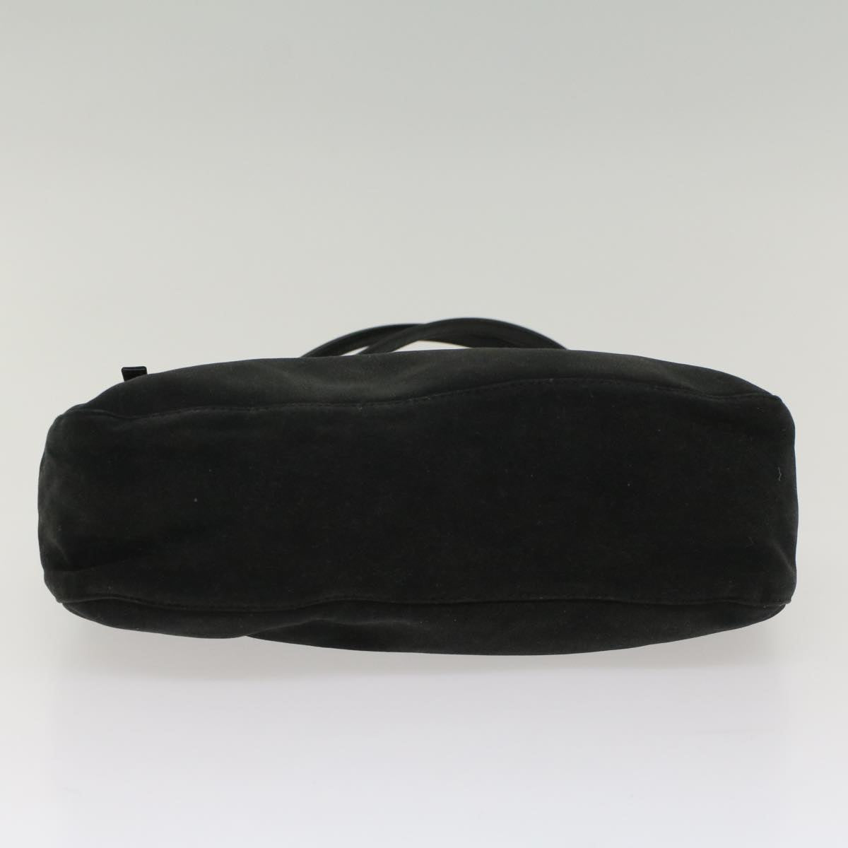 FENDI Mamma Baguette Shoulder Bag Nylon Black 53012