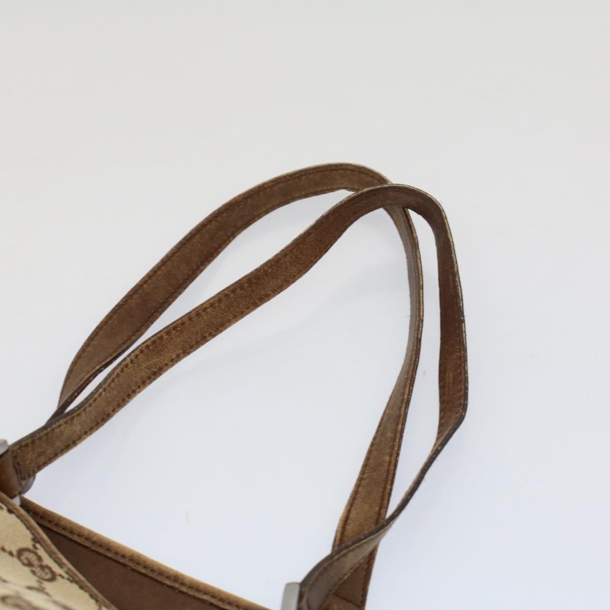 GUCCI GG Canvas Tote Bag Beige 31243 53080