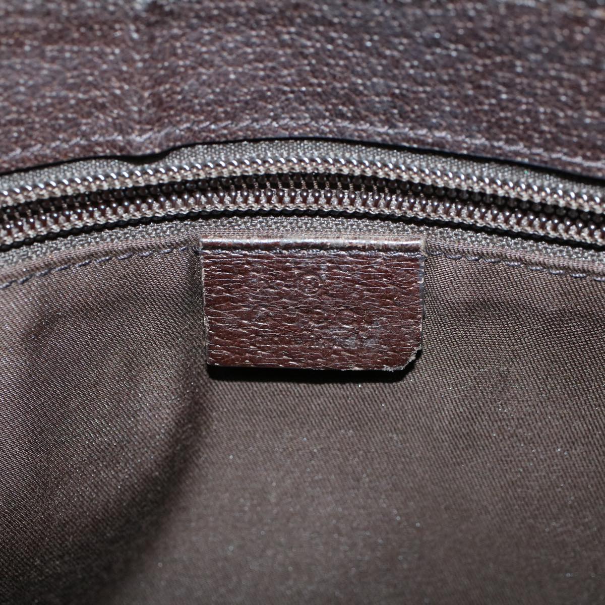 GUCCI GG Canvas Shoulder Bag Beige Brown 53131