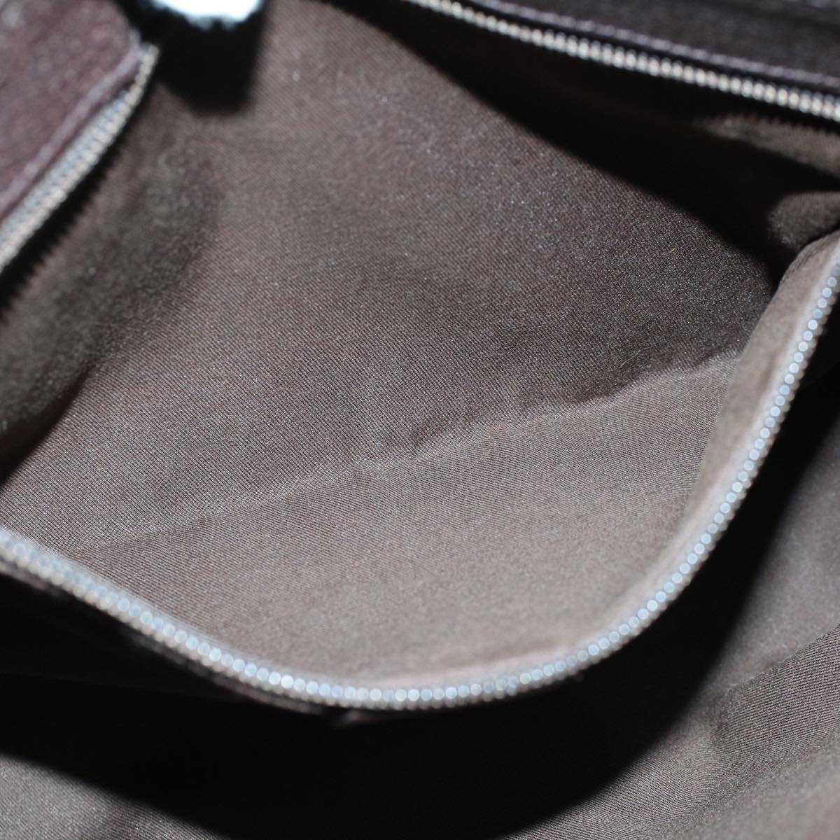 GUCCI GG Canvas Shoulder Bag Beige Brown 53131