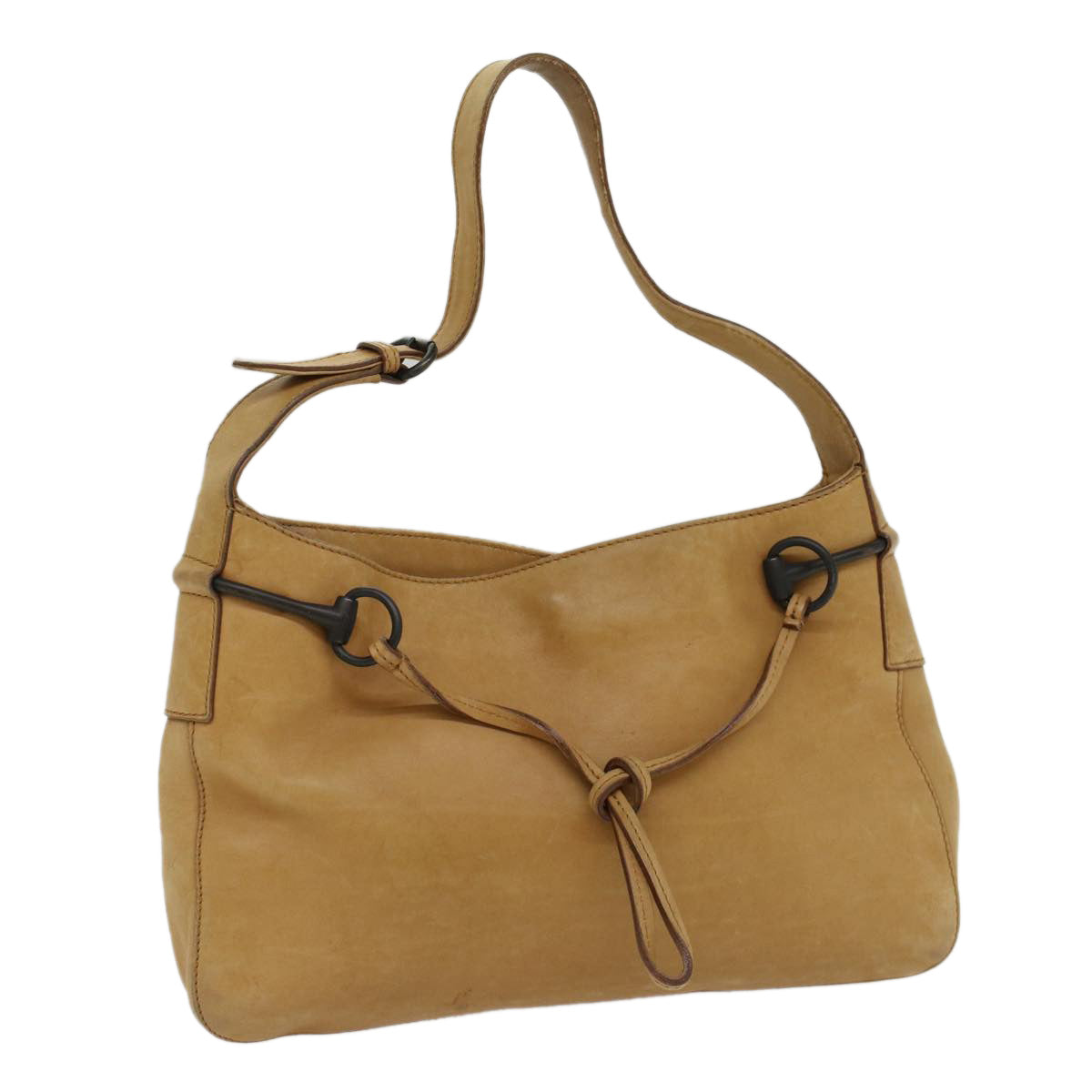 GUCCI Shoulder Bag Leather Brown 101975 53275