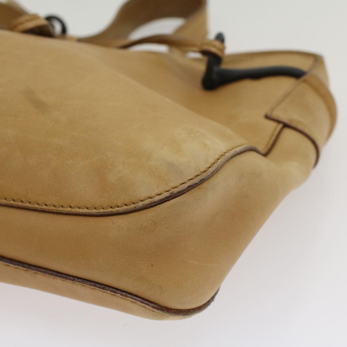 GUCCI Shoulder Bag Leather Brown 101975 53275
