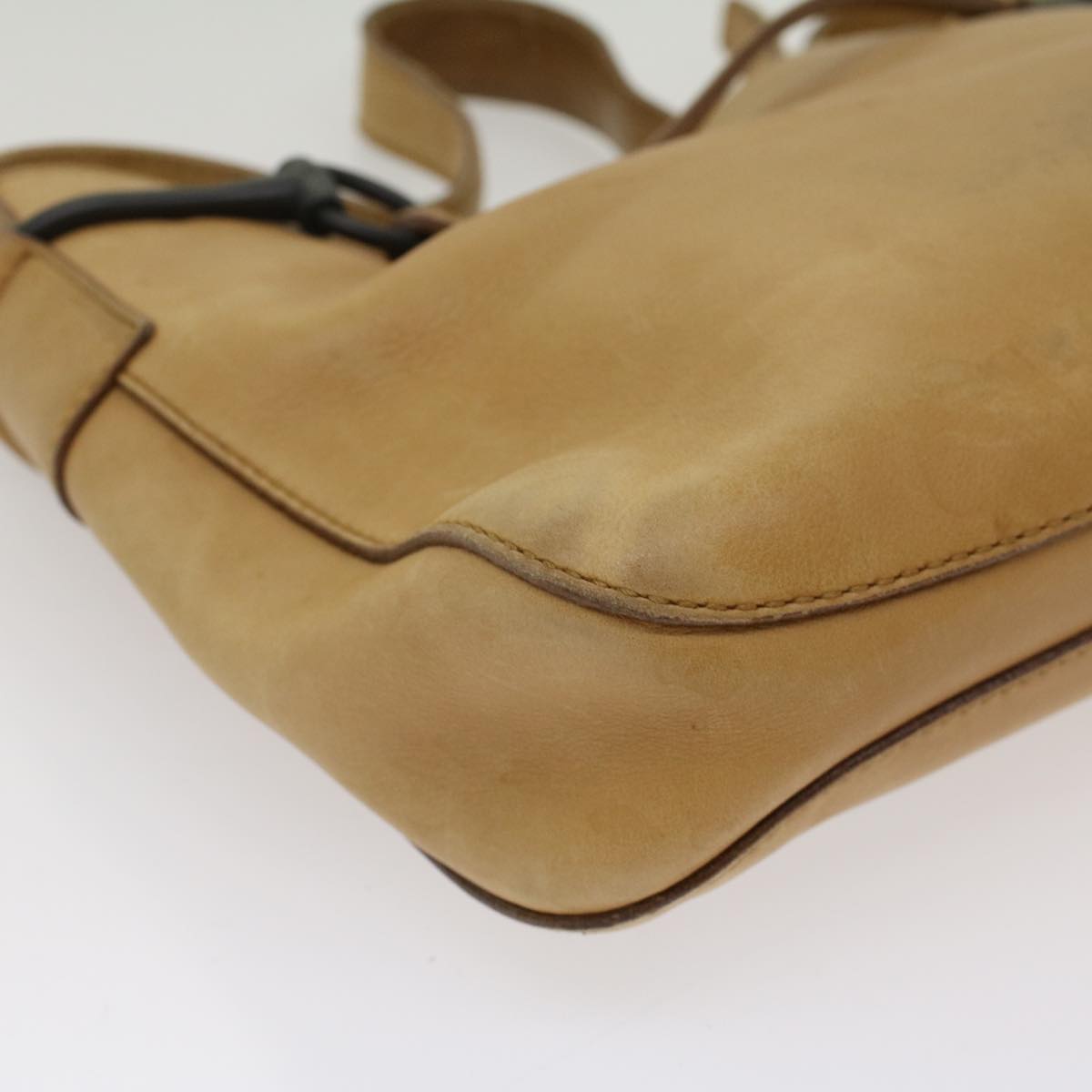 GUCCI Shoulder Bag Leather Brown 101975 53275