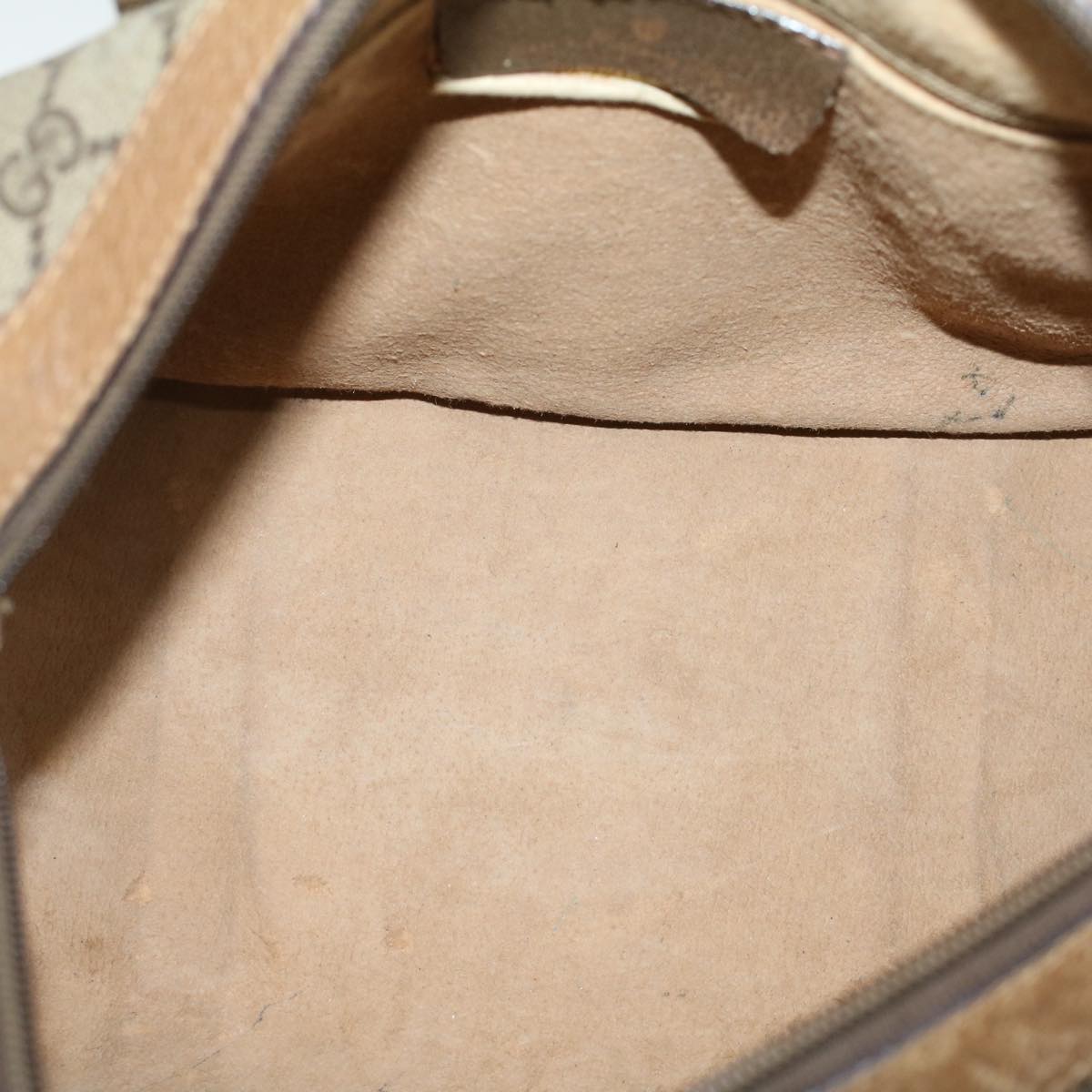 GUCCI GG Canvas Web Sherry Line Boston Bag Beige Red Green 39 02 006 53392