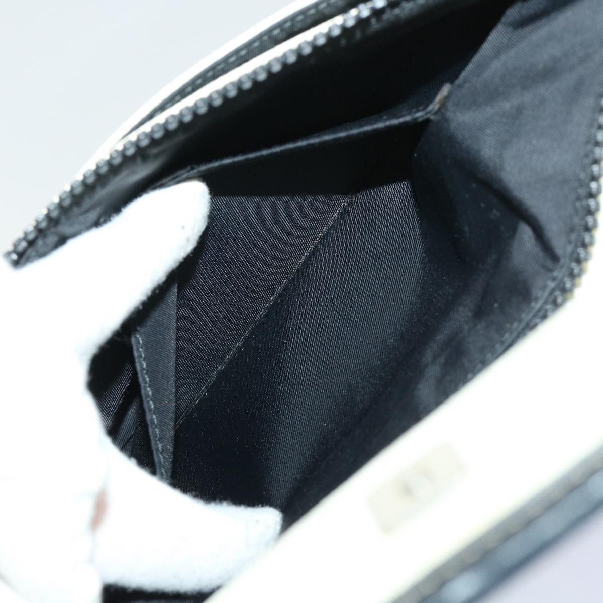 GUCCI GG Supreme Sherry Line Shoulder Bag White Green black 181064 53644