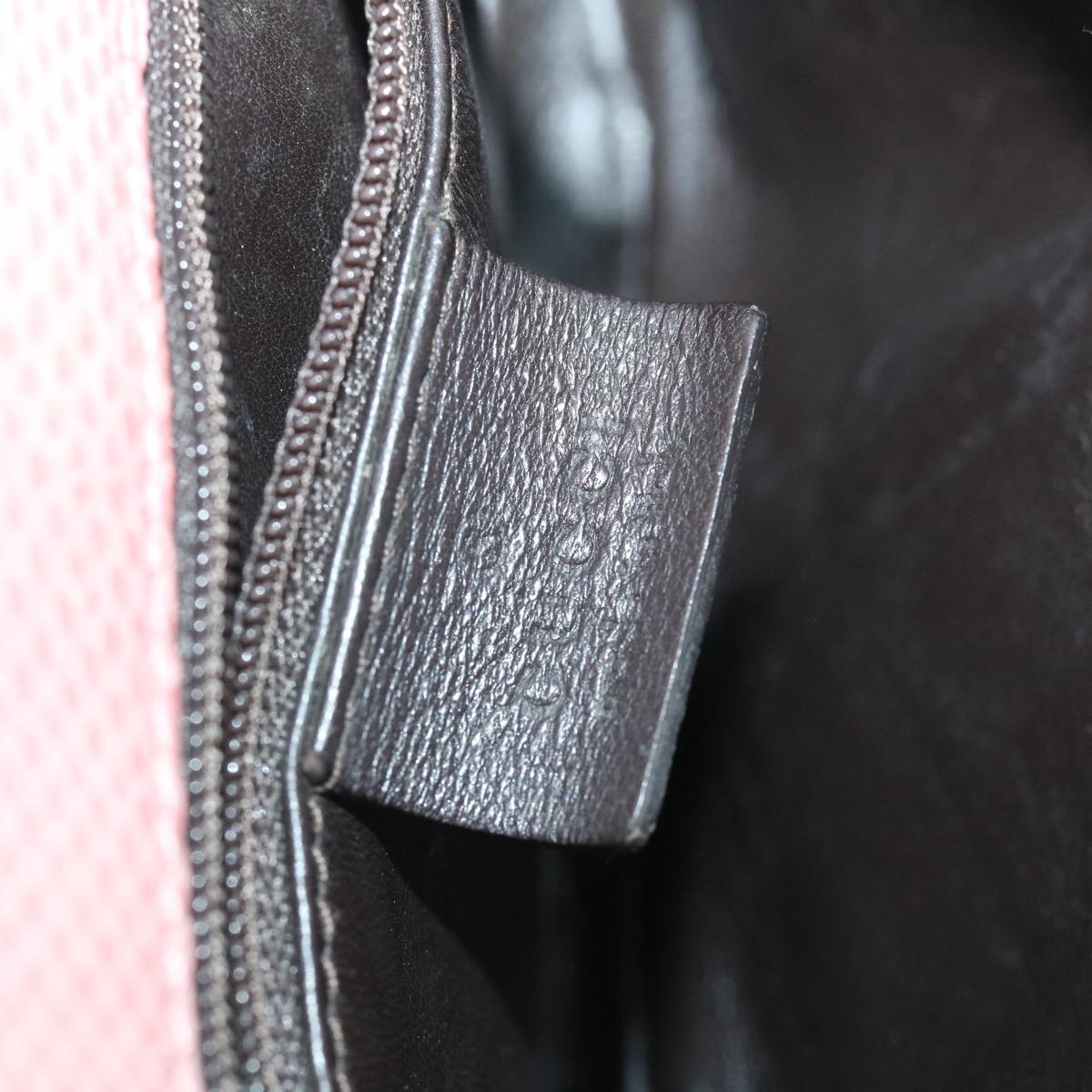 GUCCI Hand Bag Leather Pink 53646