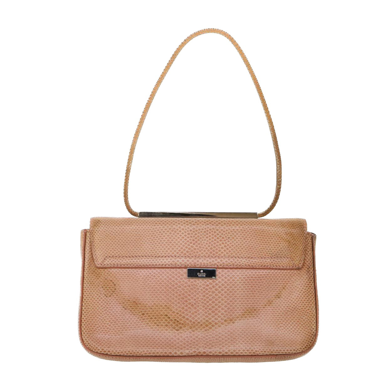 GUCCI Hand Bag Leather Pink 53646