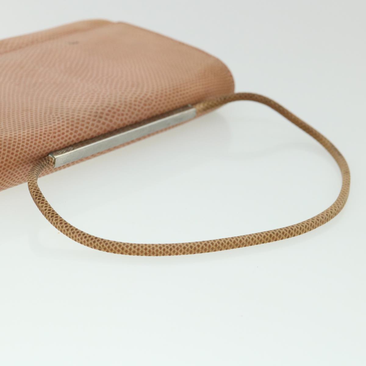 GUCCI Hand Bag Leather Pink 53646