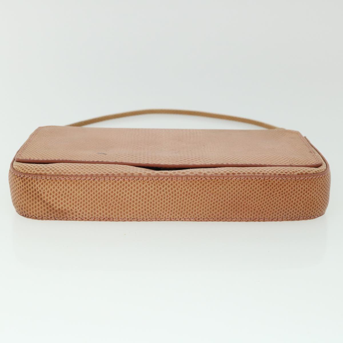 GUCCI Hand Bag Leather Pink 53646