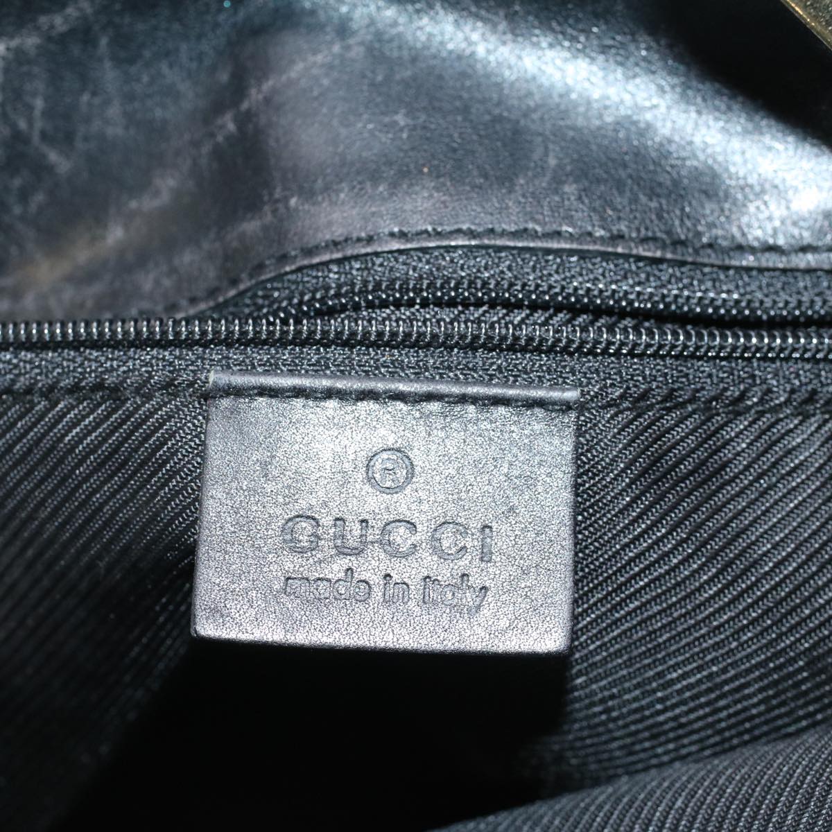 GUCCI GG Canvas Tote Bag Beige Navy 53653