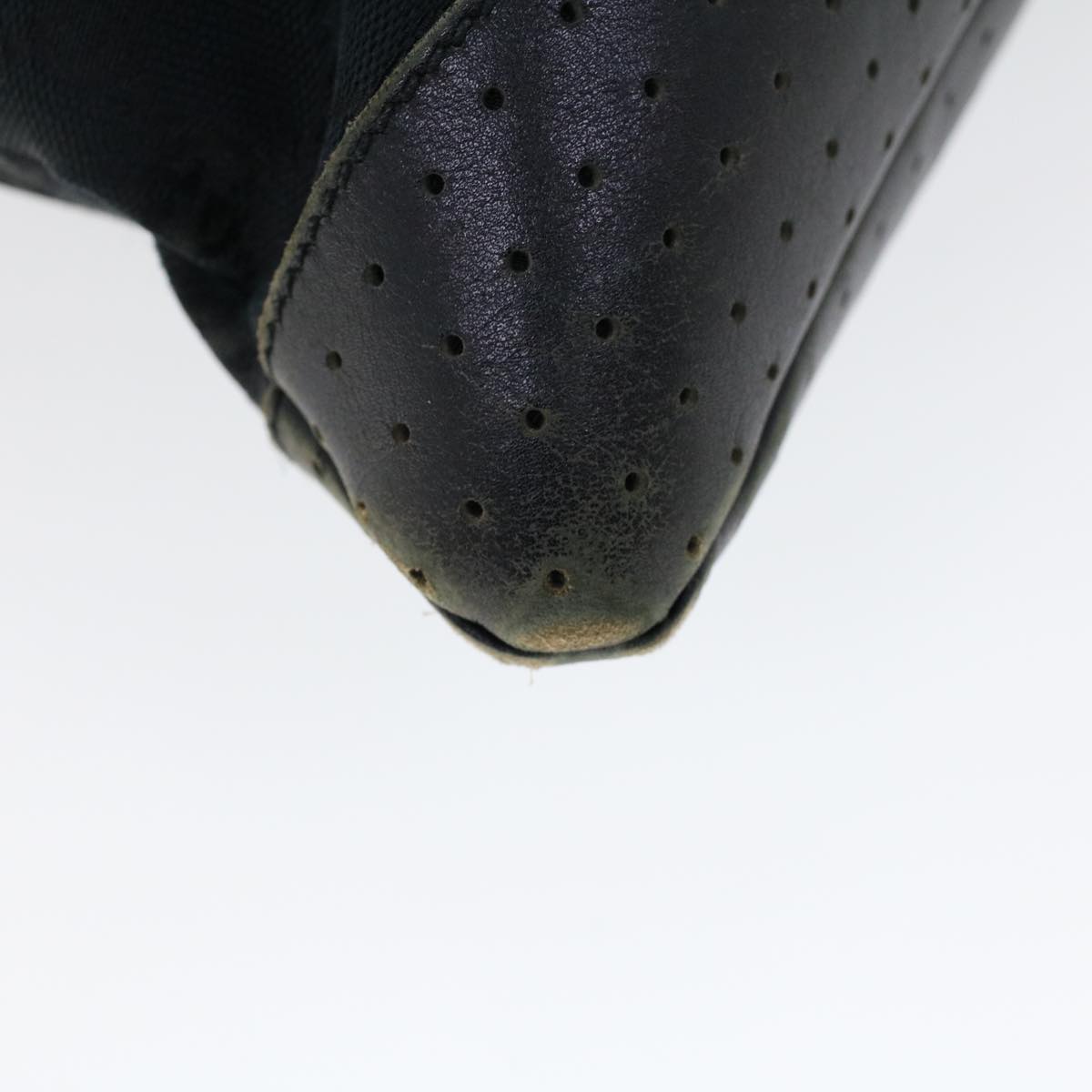 GUCCI GG Canvas Shoulder Bag Black 53665