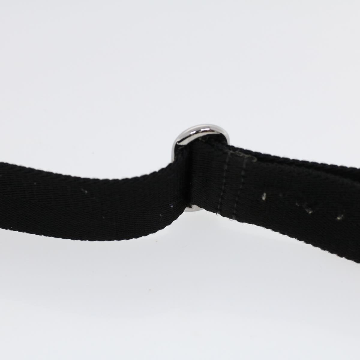 GUCCI GG Canvas Shoulder Bag Black 53665