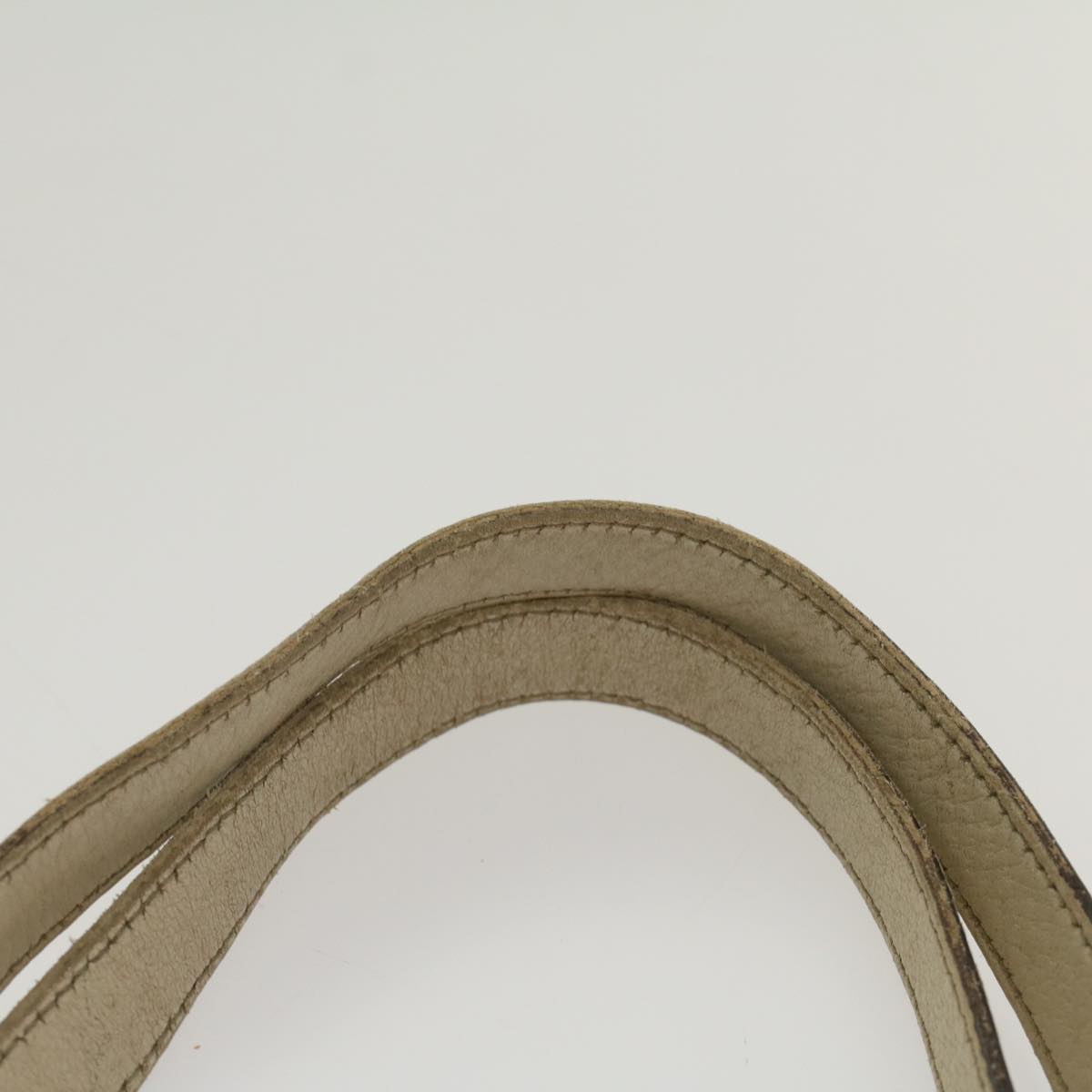 GUCCI GG Canvas Tote Bag Beige White 53667