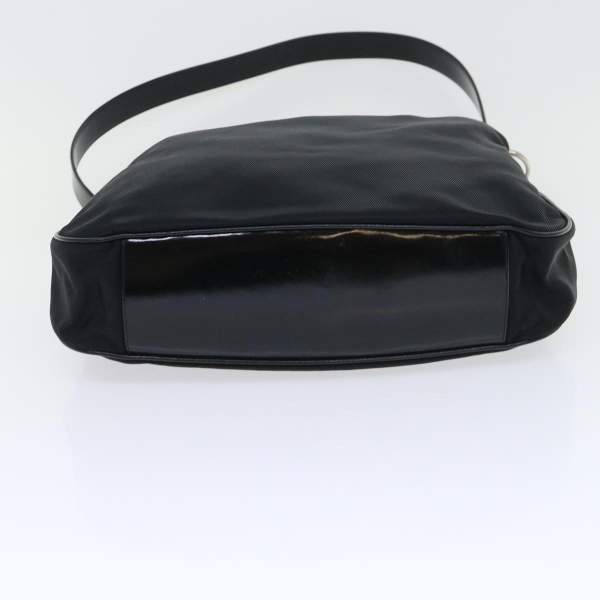 GUCCI Bamboo Shoulder Bag Nylon 2way Black 53689
