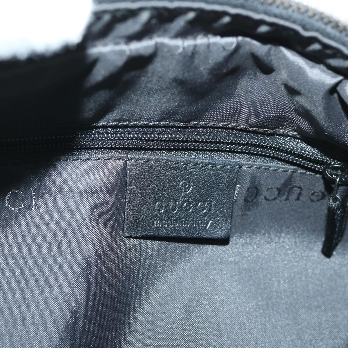 GUCCI Shoulder Bag Nylon Black 001 3341 3444 53692