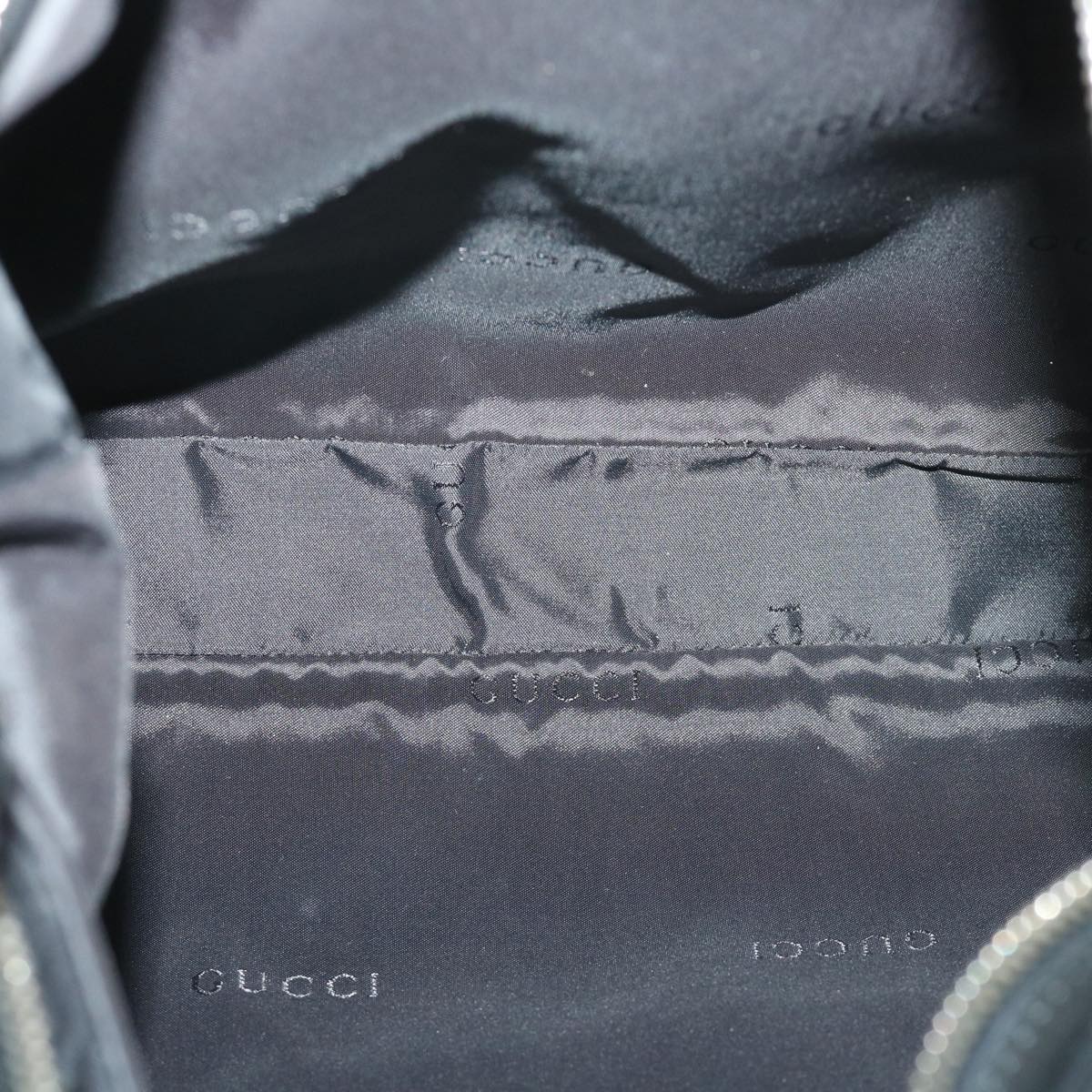 GUCCI Shoulder Bag Nylon Black 001 3341 3444 53692