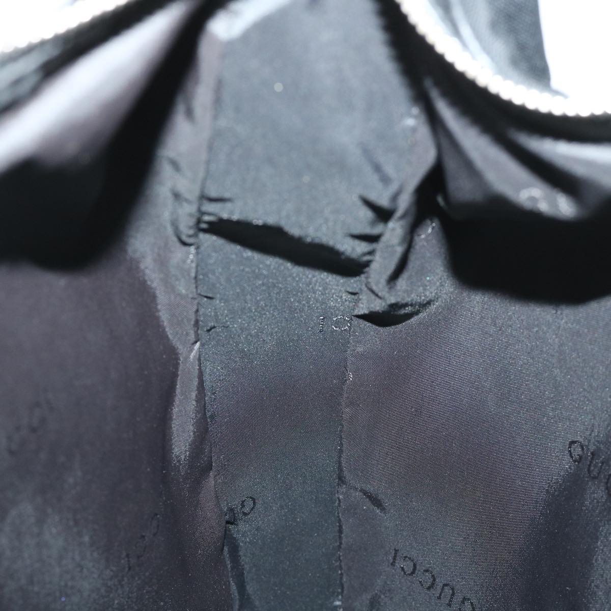 GUCCI Shoulder Bag Nylon Black 001 3341 3444 53692