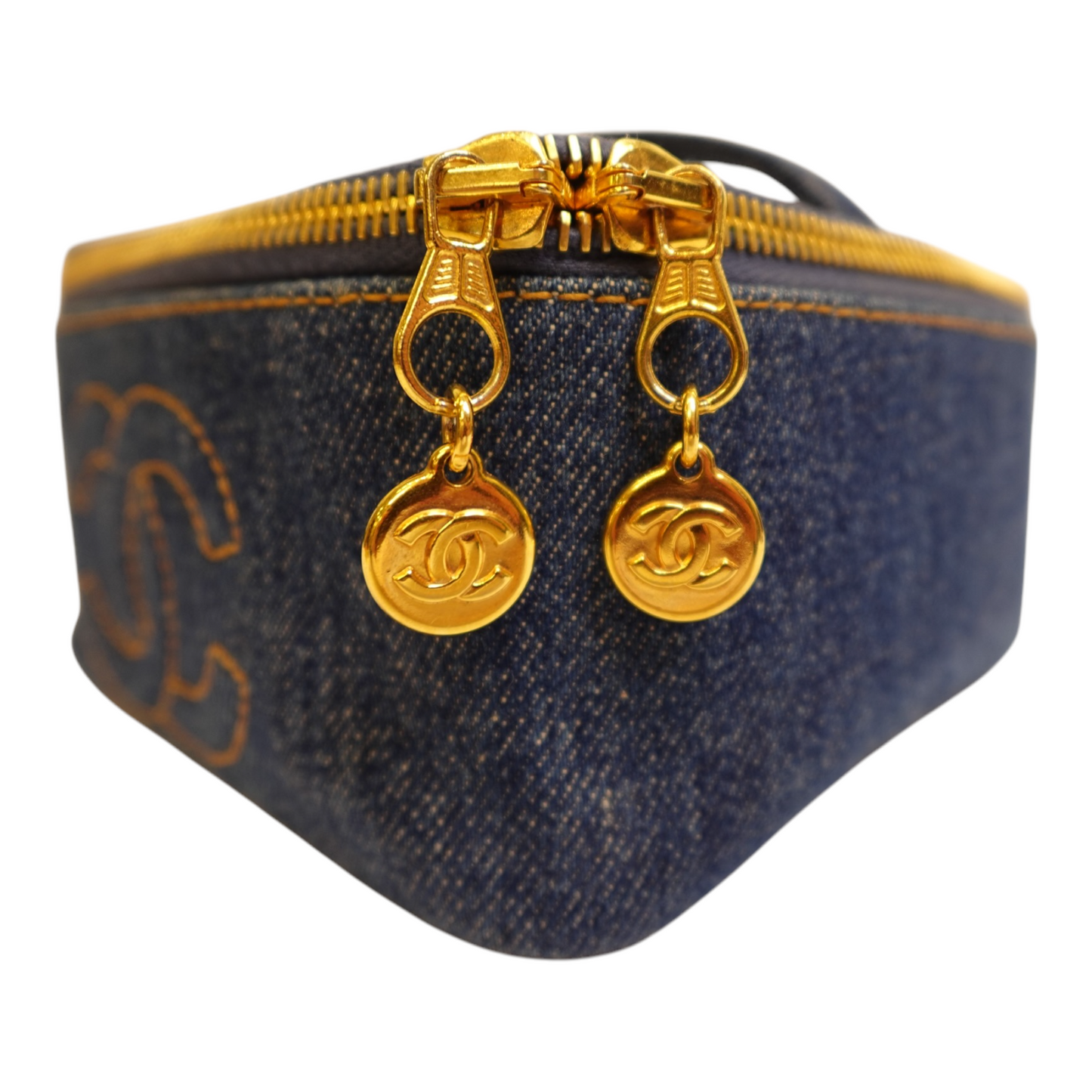 Chanel 1997 Denim Vanity Bag