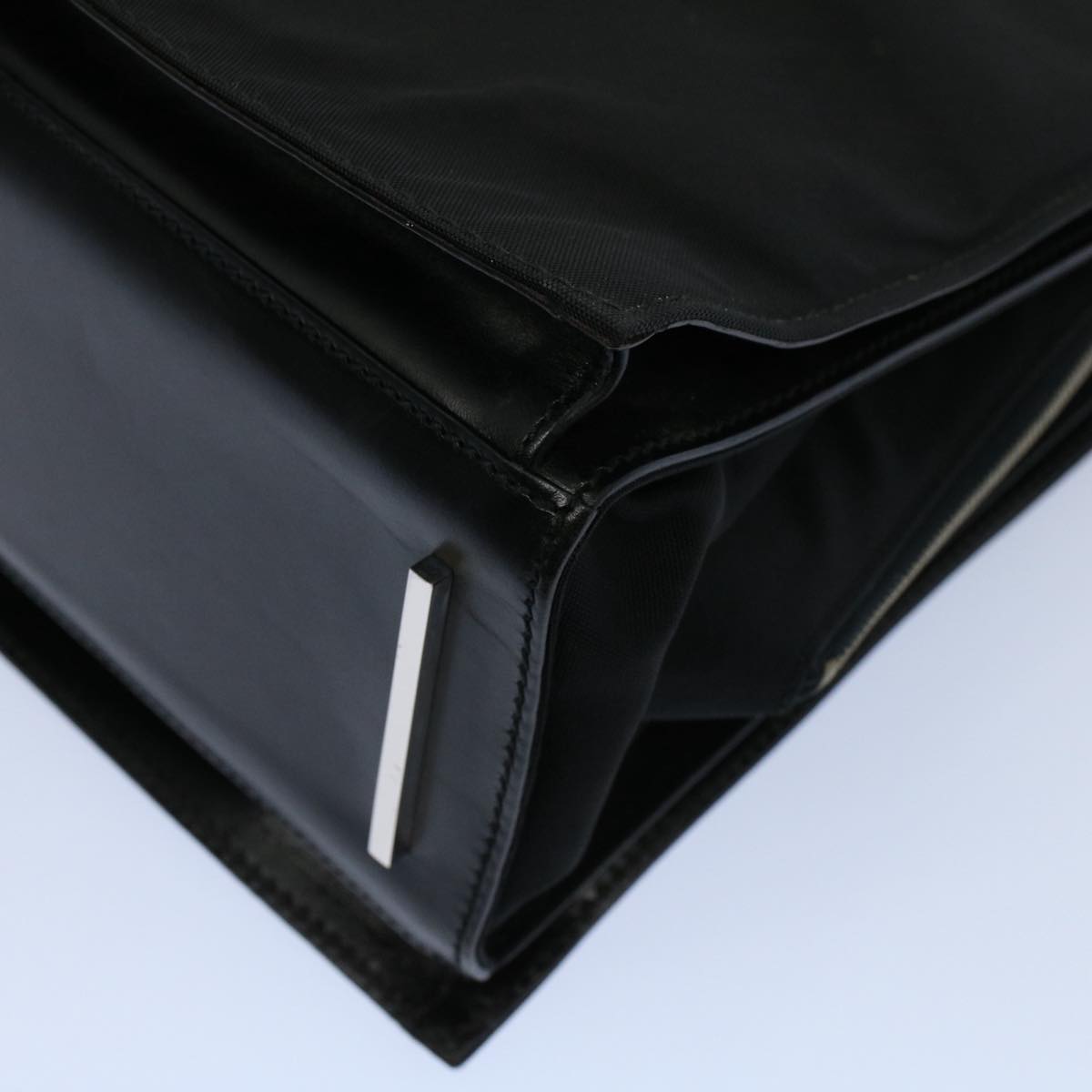 GUCCI Hand Bag Nylon Black 015 3710 002214 53843