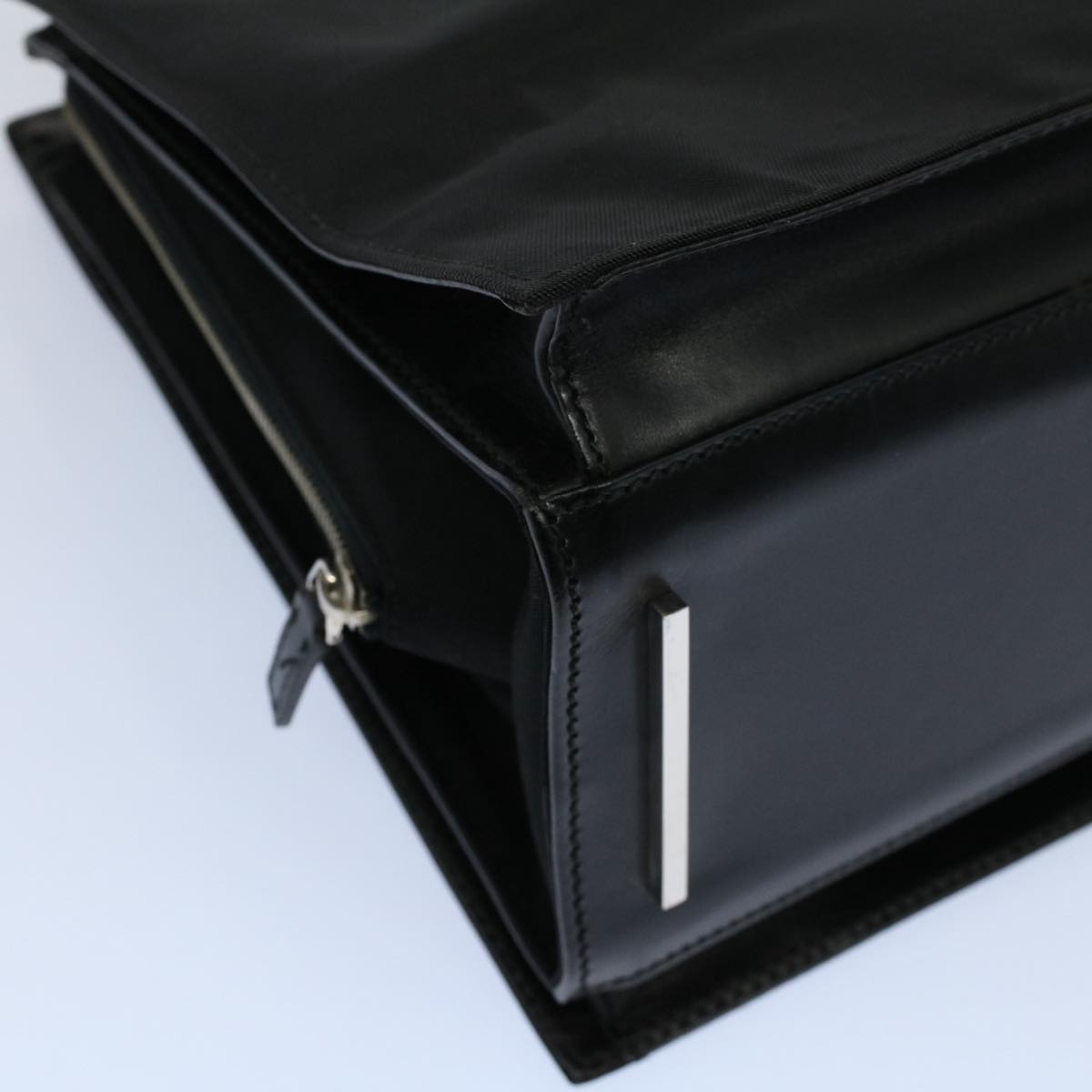GUCCI Hand Bag Nylon Black 015 3710 002214 53843
