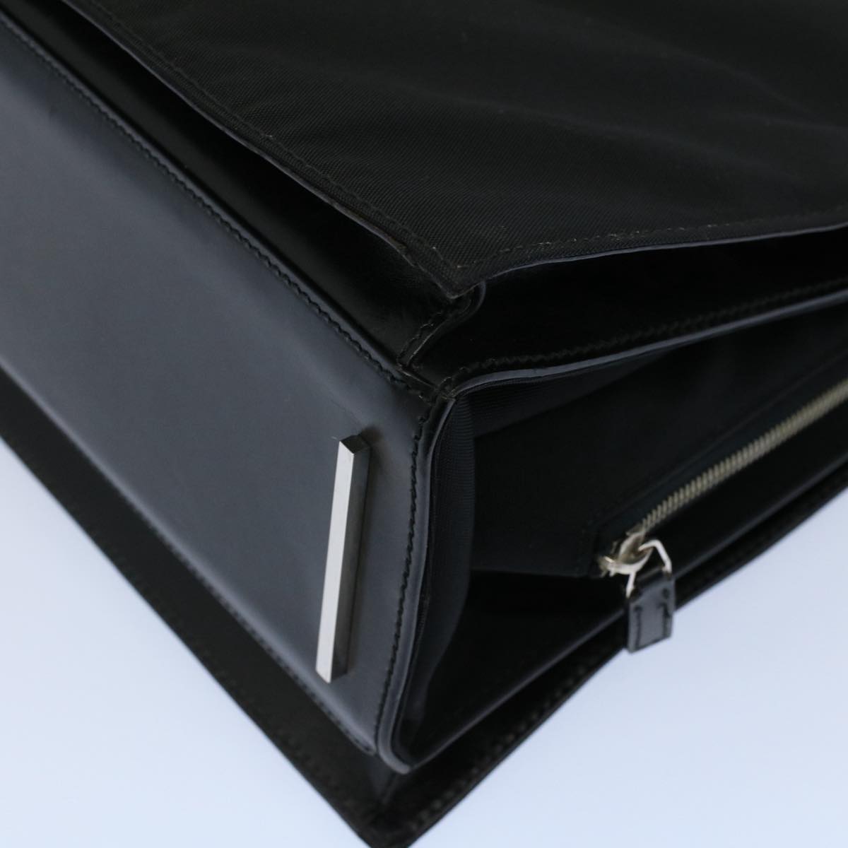 GUCCI Hand Bag Nylon Black 015 3710 002214 53843