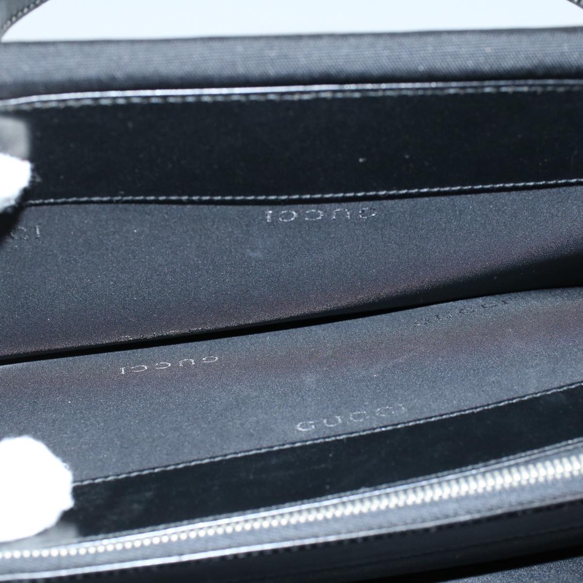 GUCCI Hand Bag Nylon Black 015 3710 002214 53843