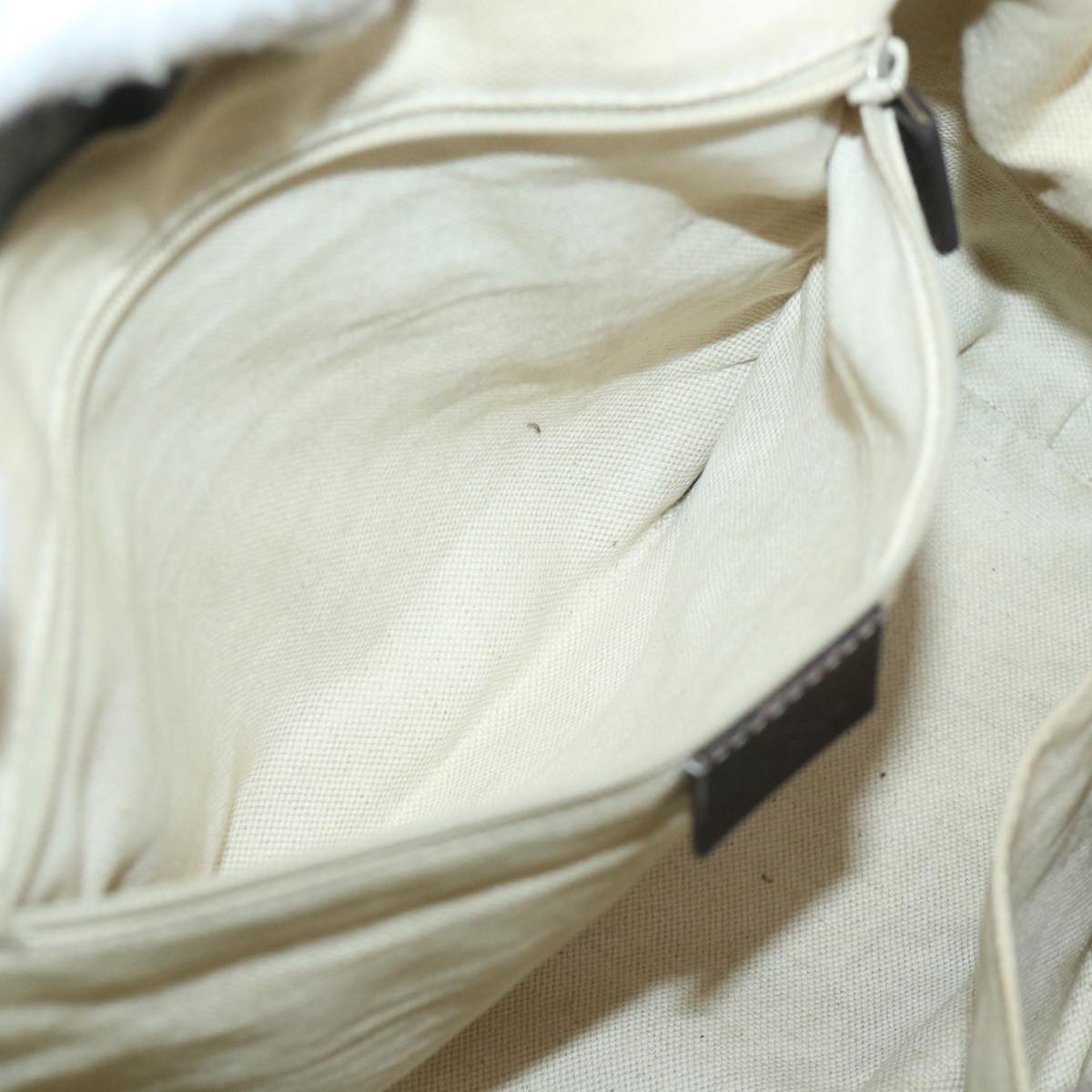 GUCCI GG Canvas Hand Bag Leather 2way Beige 247902 54014